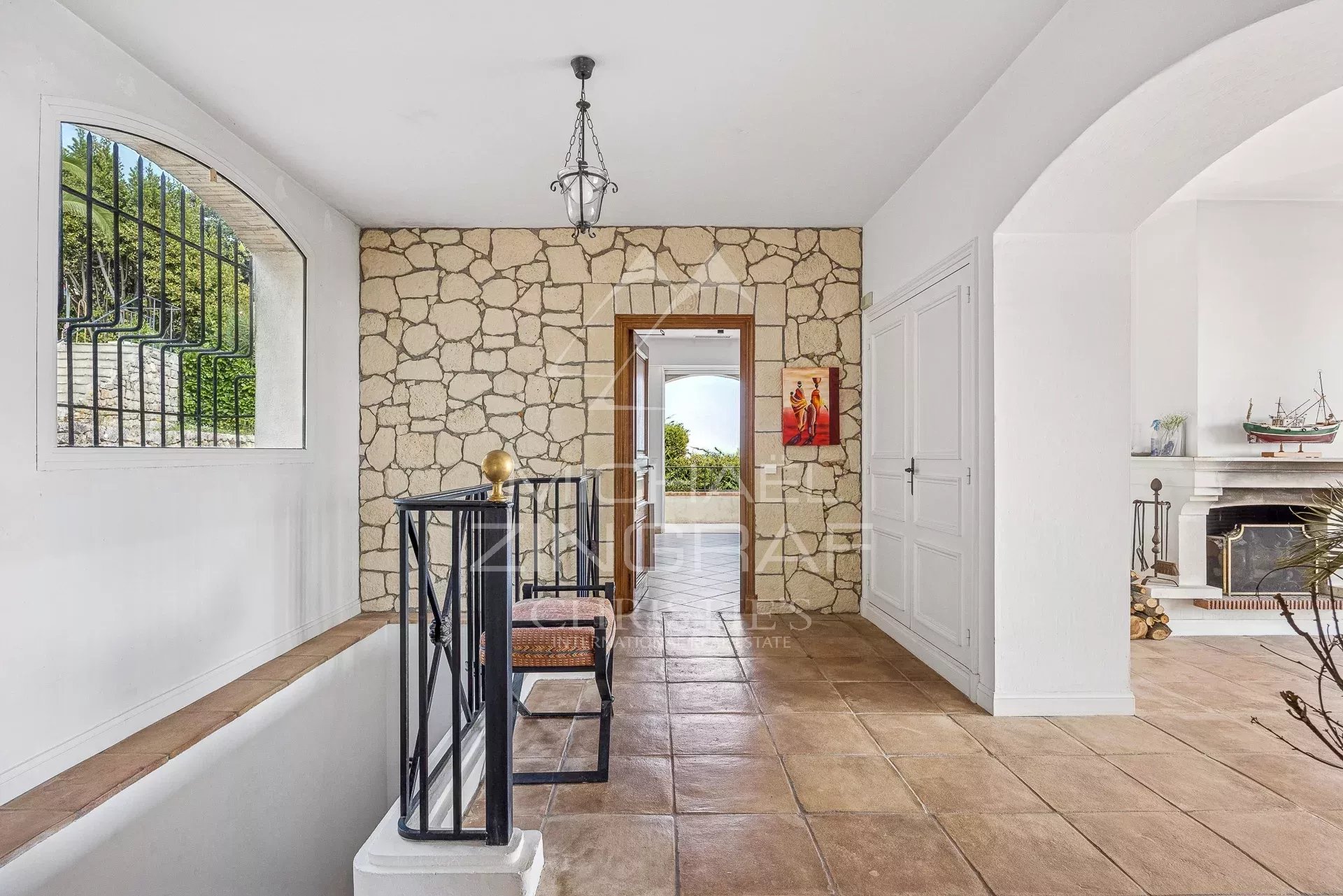 Charmante villa en pierre avec vue mer panoramique