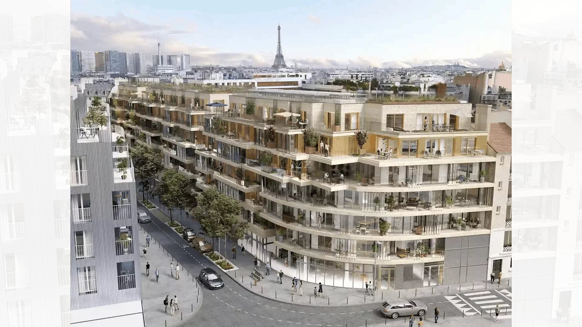 For sale - New development - 3-bedroom apartment - Paris 15th