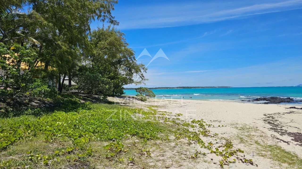 A Rare Freehold Beachfront Sanctuary in Belle Mare