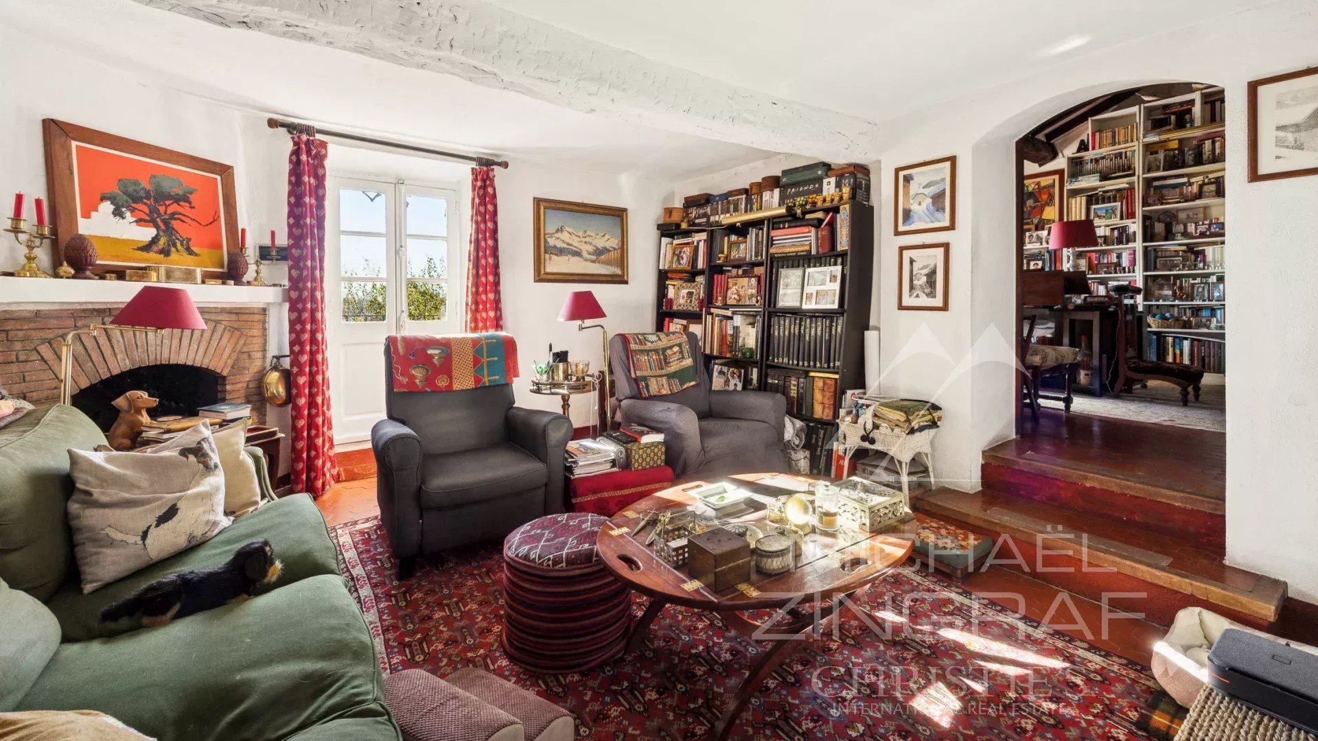 Elegant 18th-Century Farmhouse with Sea-View  & Pool near Village