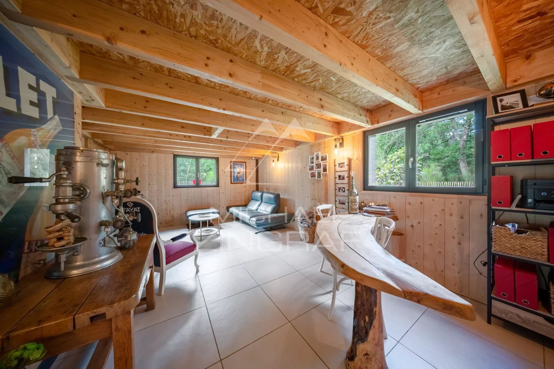 LA TESTE DE BUCH - Cabane de résinier sur 22 hectares de forêt
