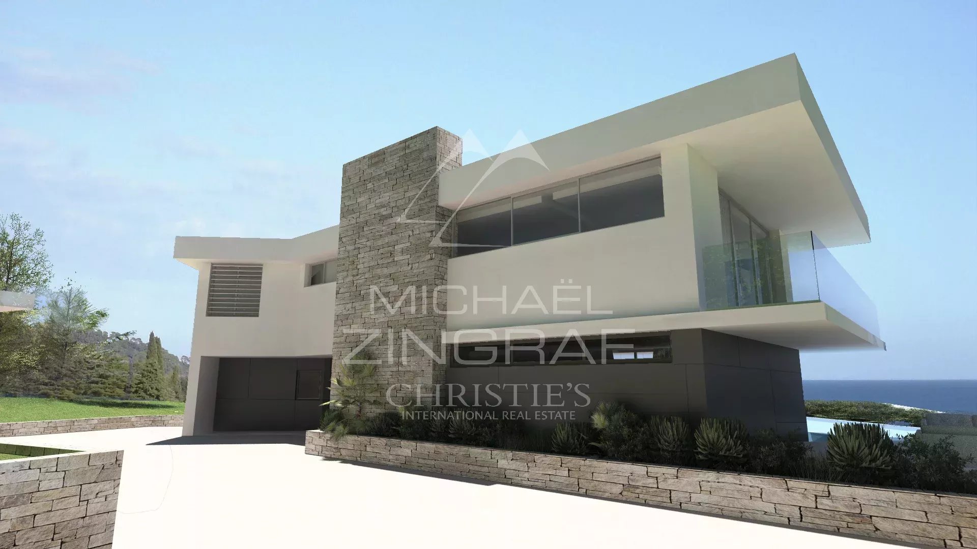 Théoule-sur-Mer - Immobilie zum Renovieren - Panoramablick auf das Meer