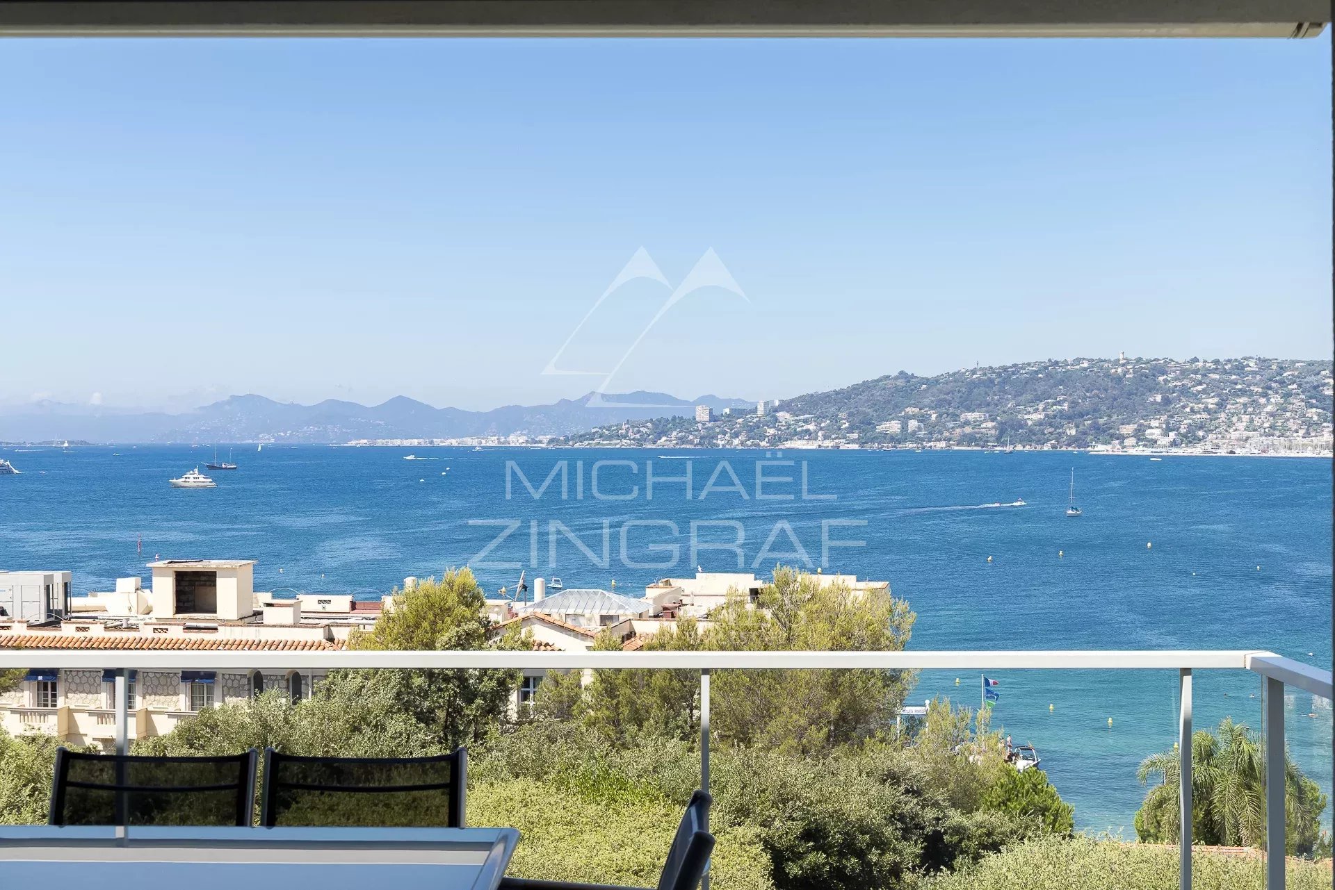 Appartement d’exception avec vue mer panoramique – Cap d’Antibes
