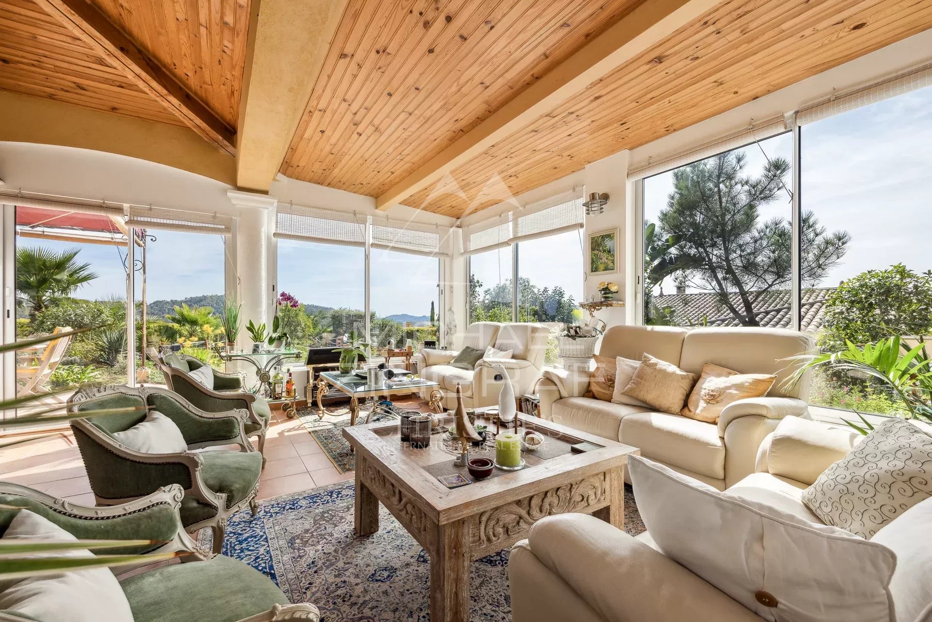 Nahe Cannes - Tanneron Village - Elegant Provenzalische Villa