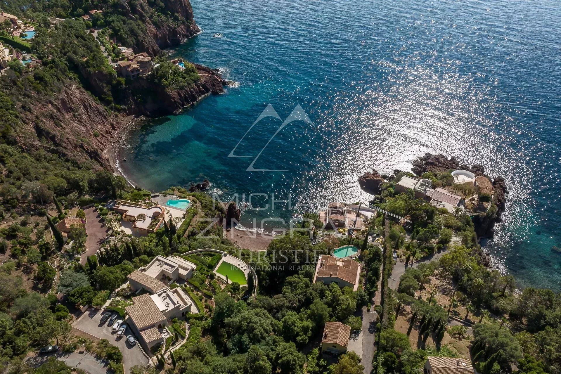 Proche Cannes - Théoule-Sur-Mer - Villa Domaine Pieds dans l'eau