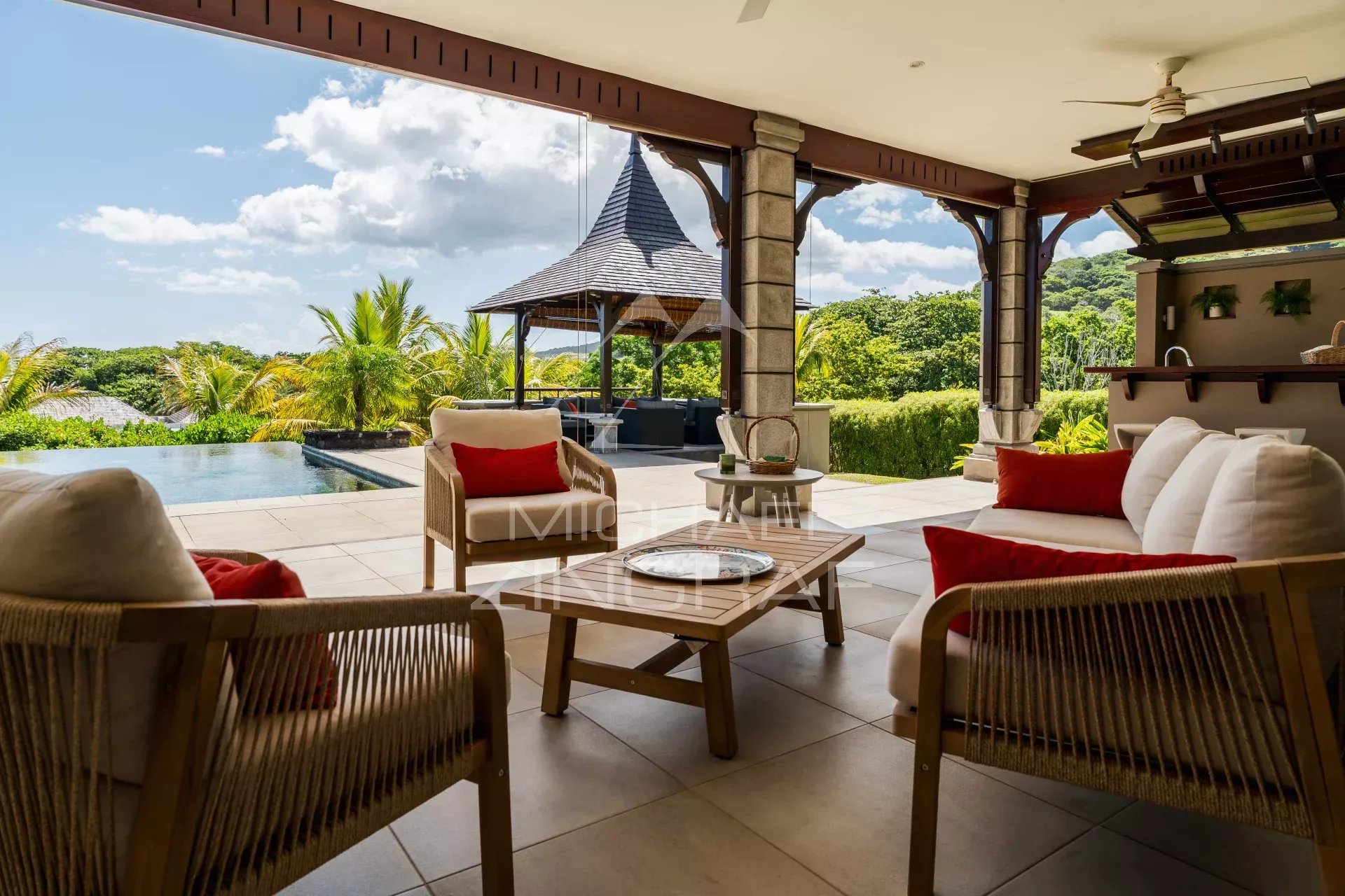 Mauritius – Single-Storey Sea View Villa – Bel Ombre