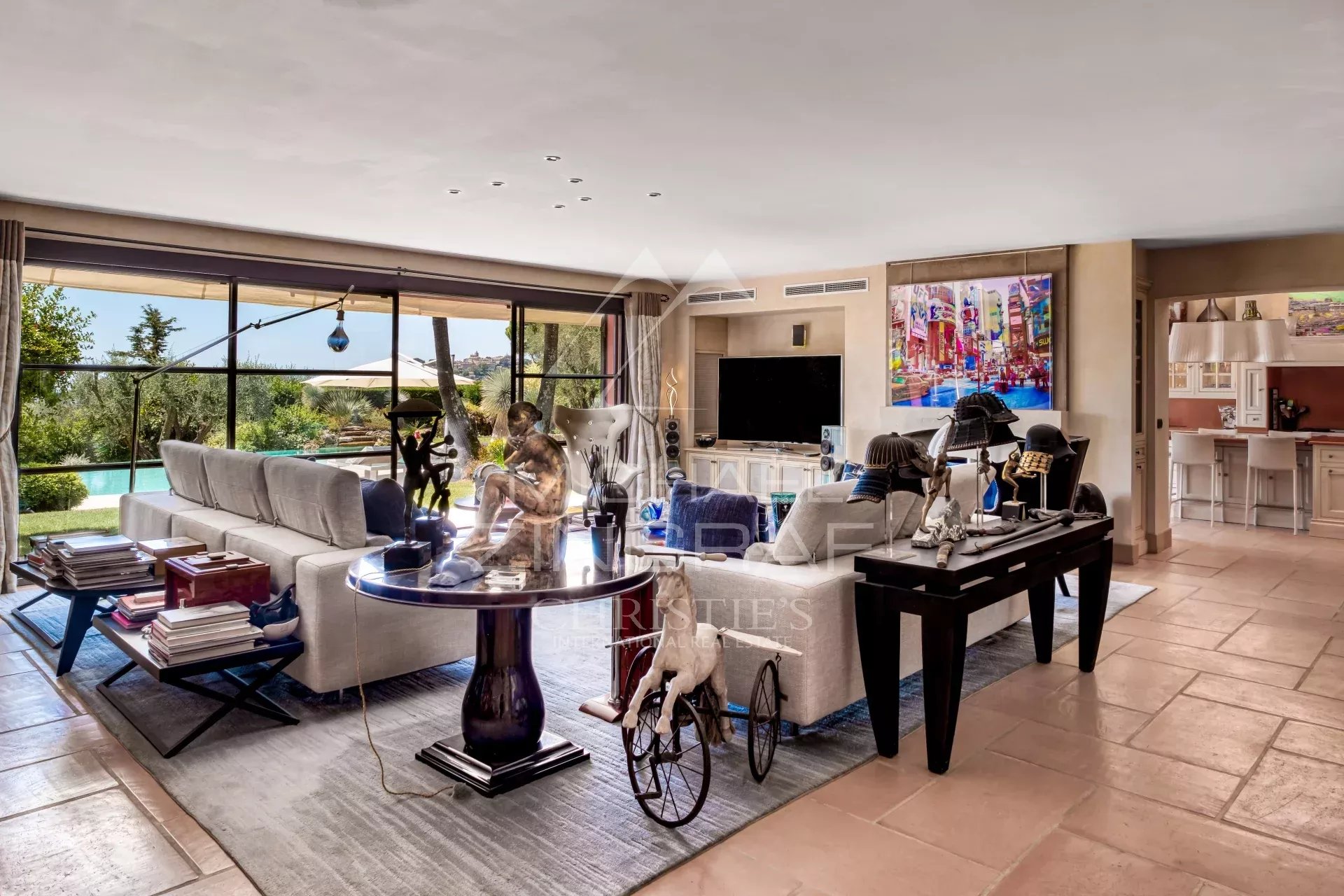 Mougins – Exklusivangebot – Anwesen im provenzalischen Stil mit Panoramablick auf das Dorf und das Meer