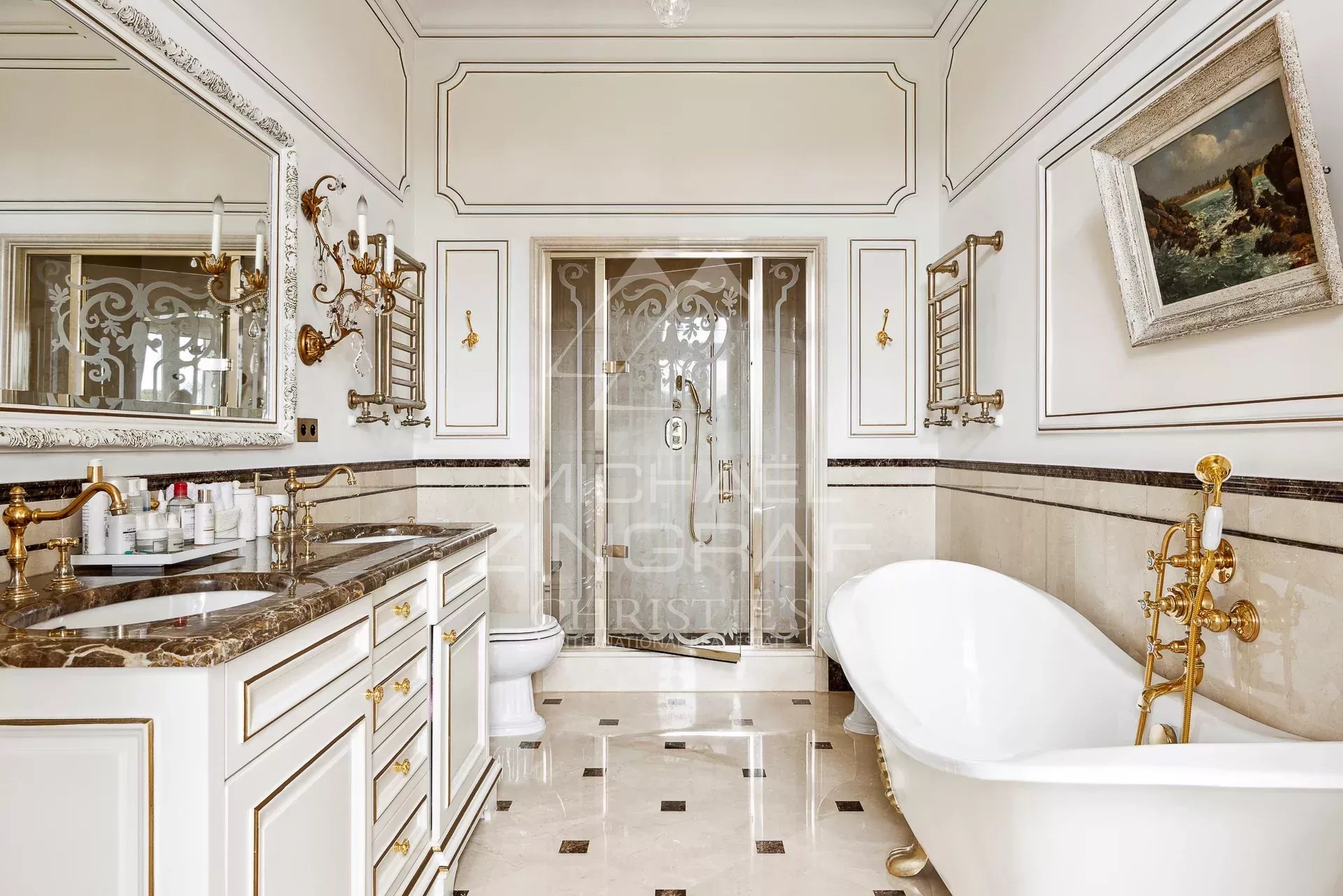 Cap d’Antibes – Prächtige Belle-Époque-Villa in einer privaten Domäne