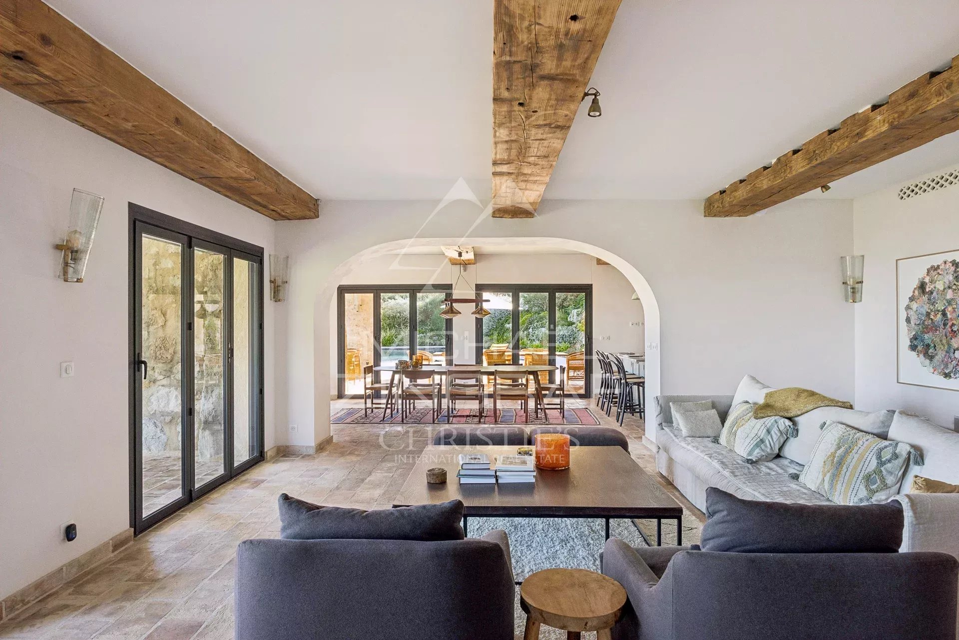 Proche Saint-Paul-de-Vence – Villa d’exception à Vence avec vue panoramique mer et collines – 5 chambres