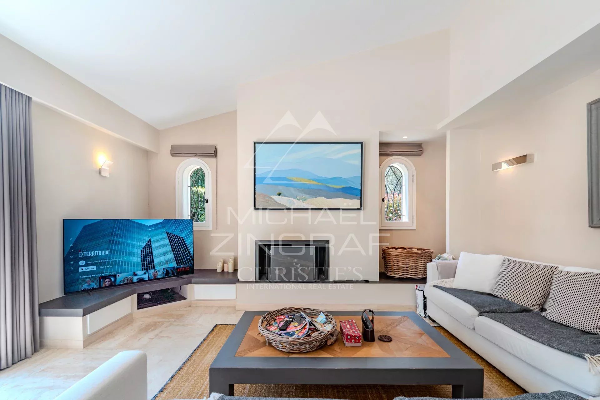 Mougins - Ruhige Lage, ebenerdige Villa - 5 Schlafzimmer