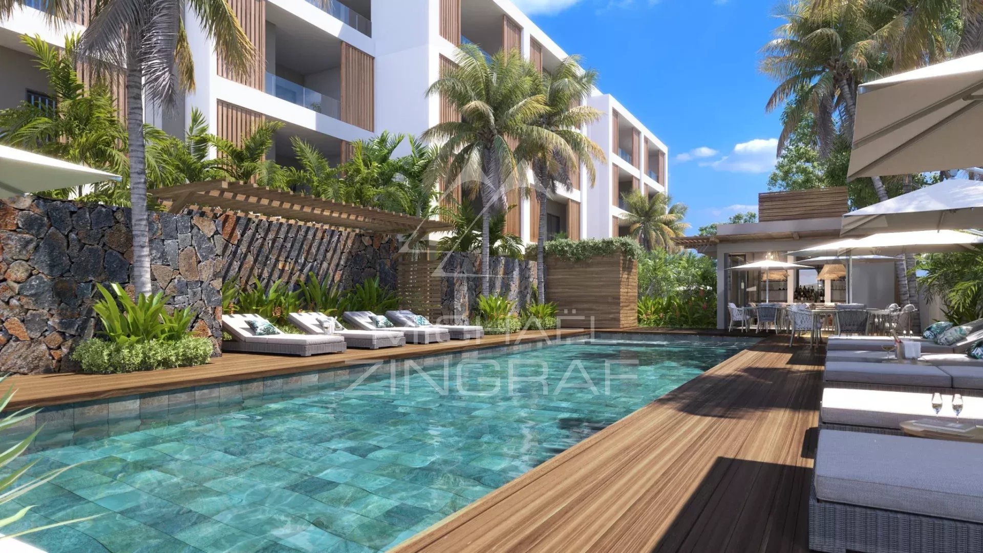 Appartement Contemporain de 2 Chambres avec Espace Bien-Être – Grand Baie