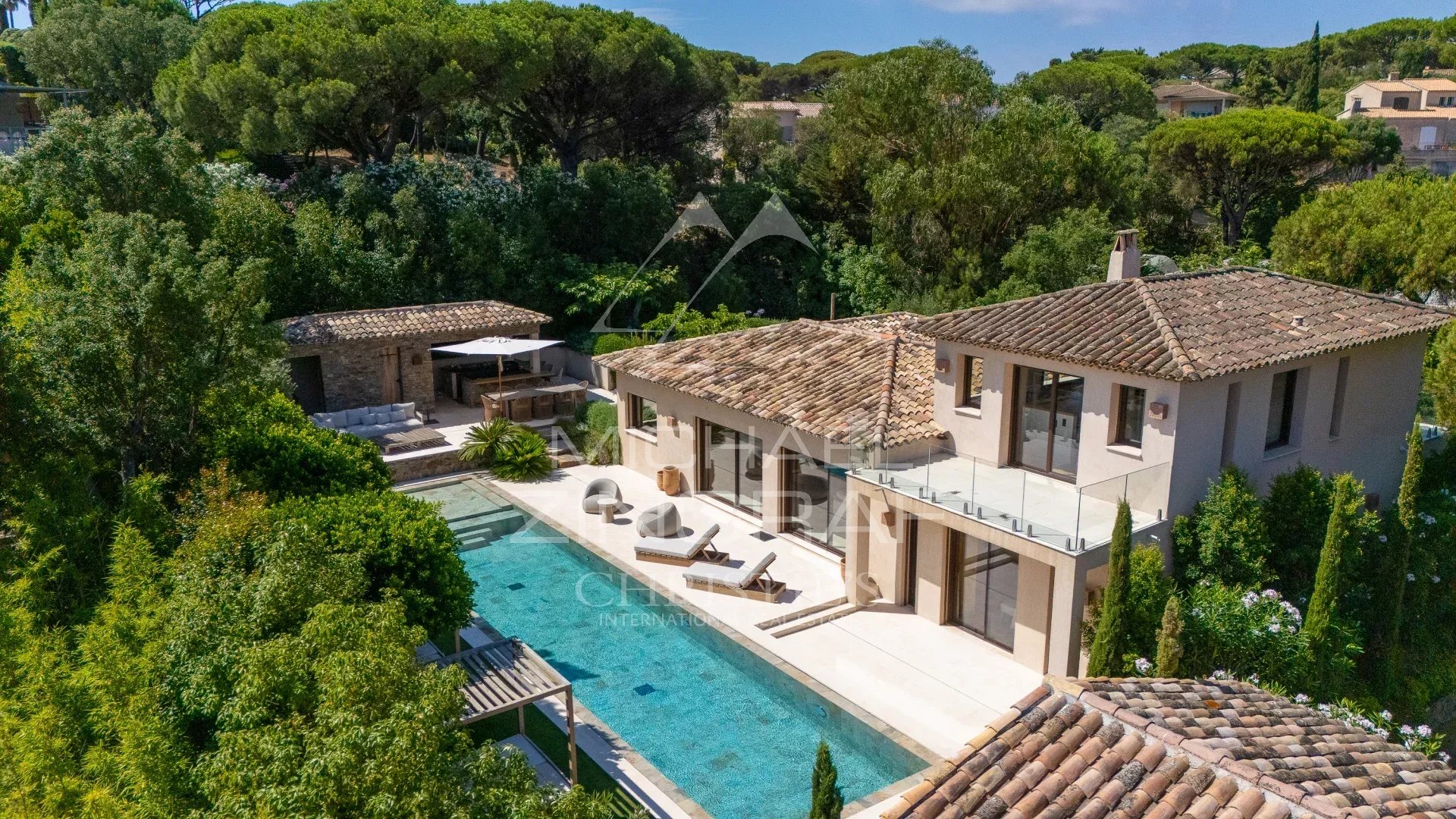 Ramatuelle – Außergewöhnliche provenzalische zeitgenössische Villa