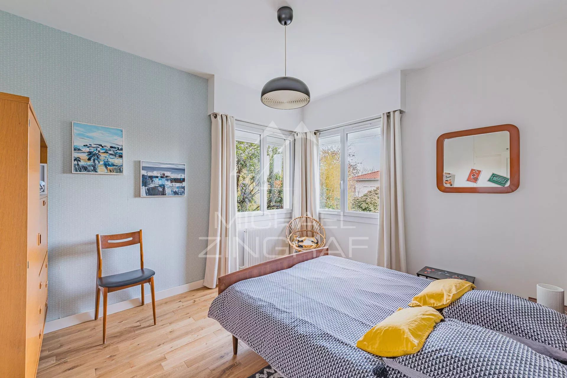 Maison contemporaine avec jardin et piscine au cœur de La Hume