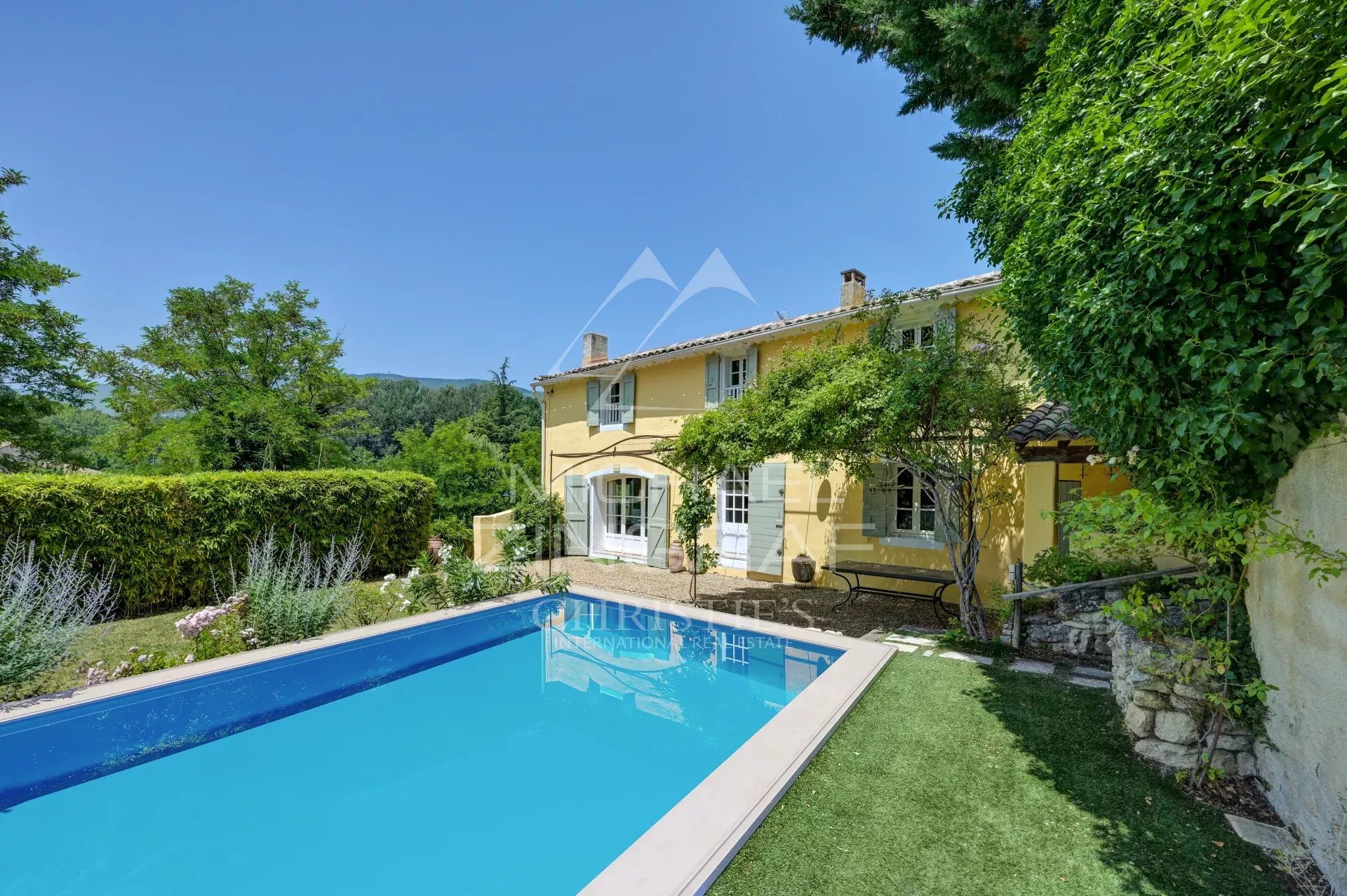 black chair and white table