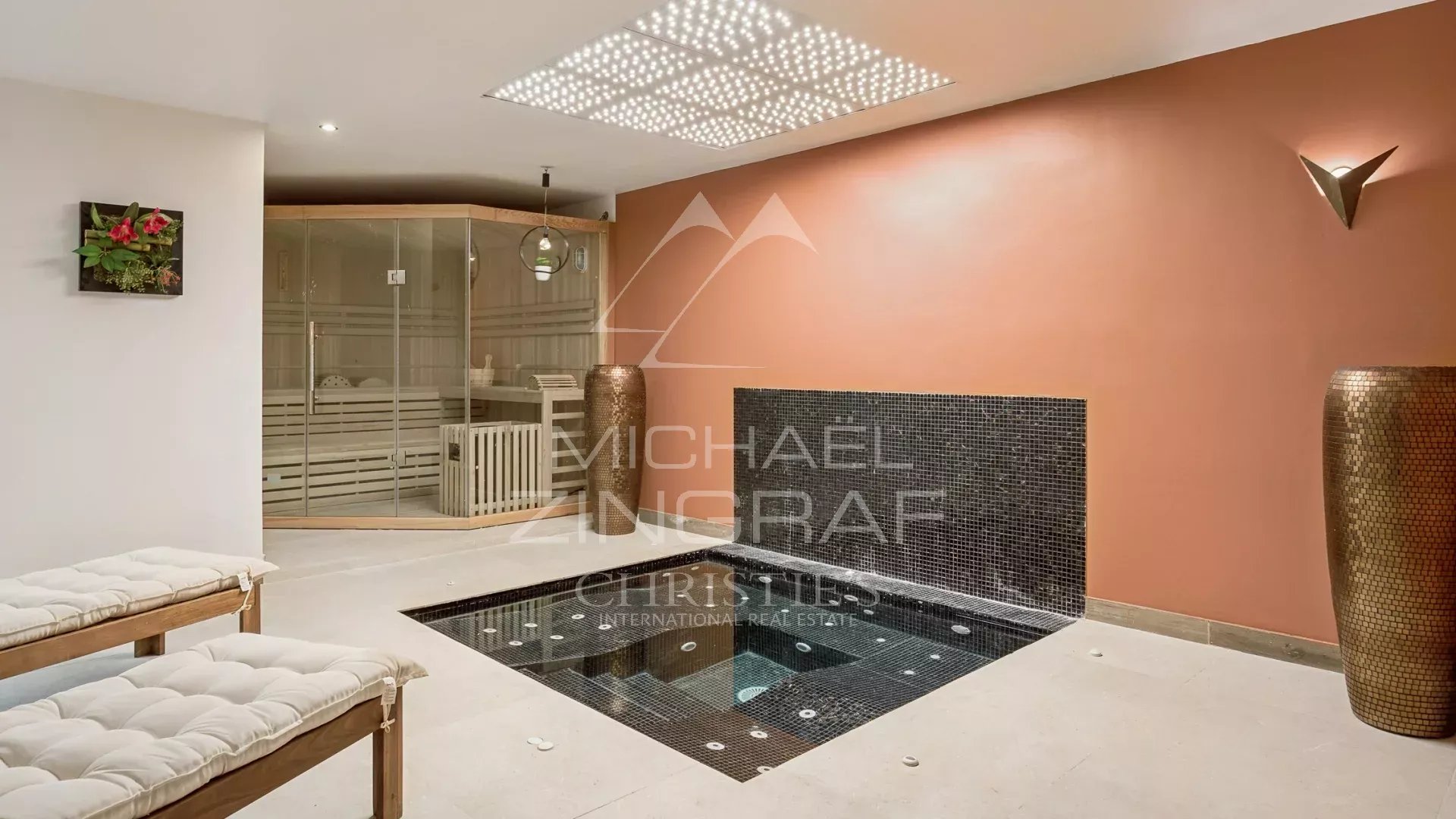 Élégante villa de style contemporain au calme absolu