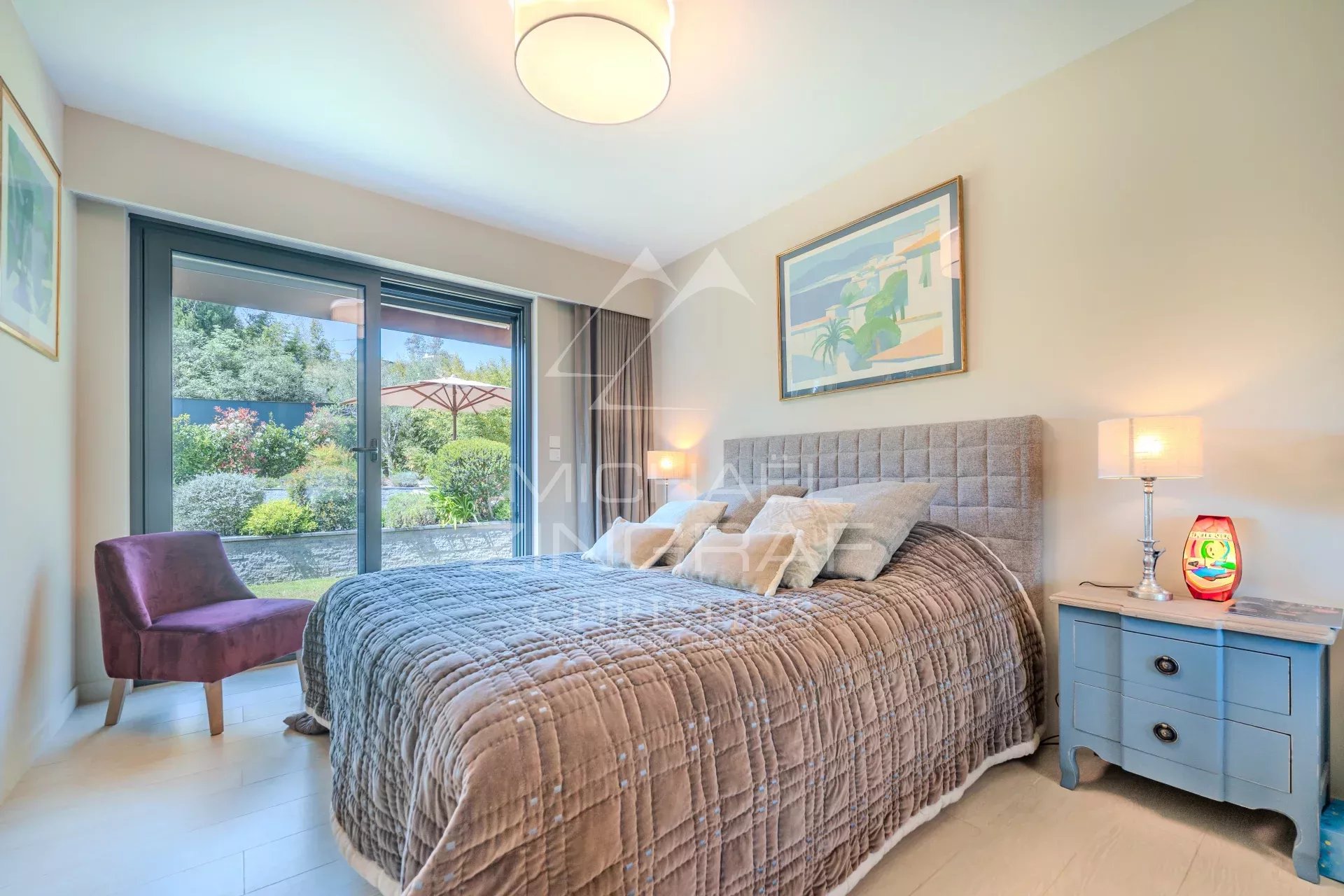 Mougins - Ruhige Lage, ebenerdige Villa - 5 Schlafzimmer