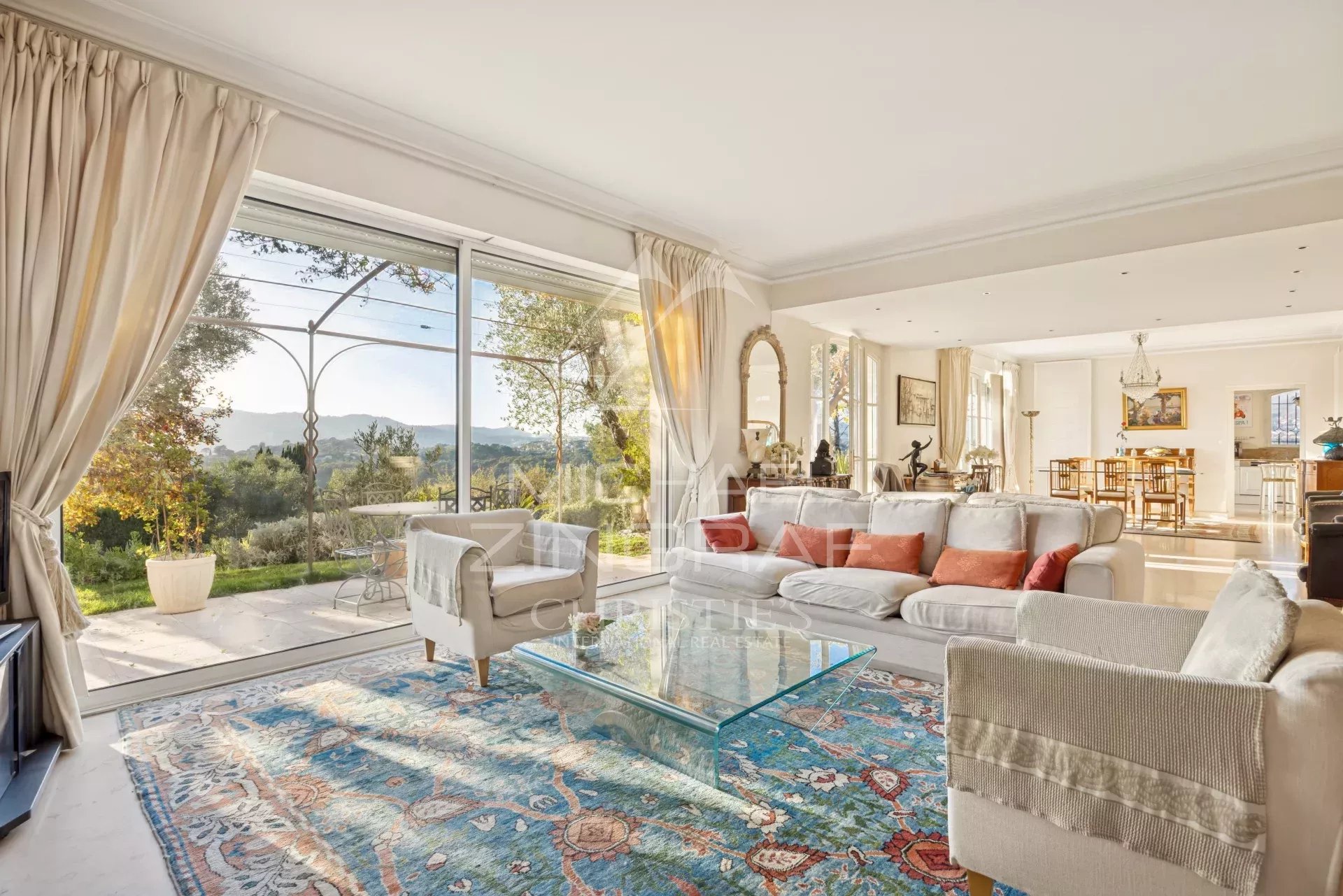 Elegant villa in a residential area with open views