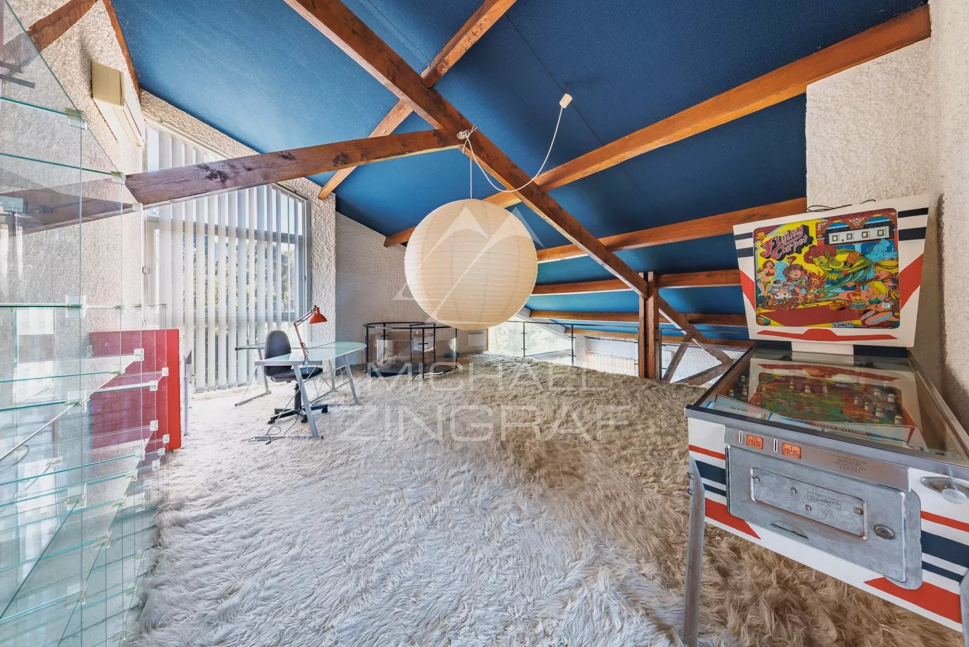 Maison d’architecte, Quartier Pereire, Plage à pieds.