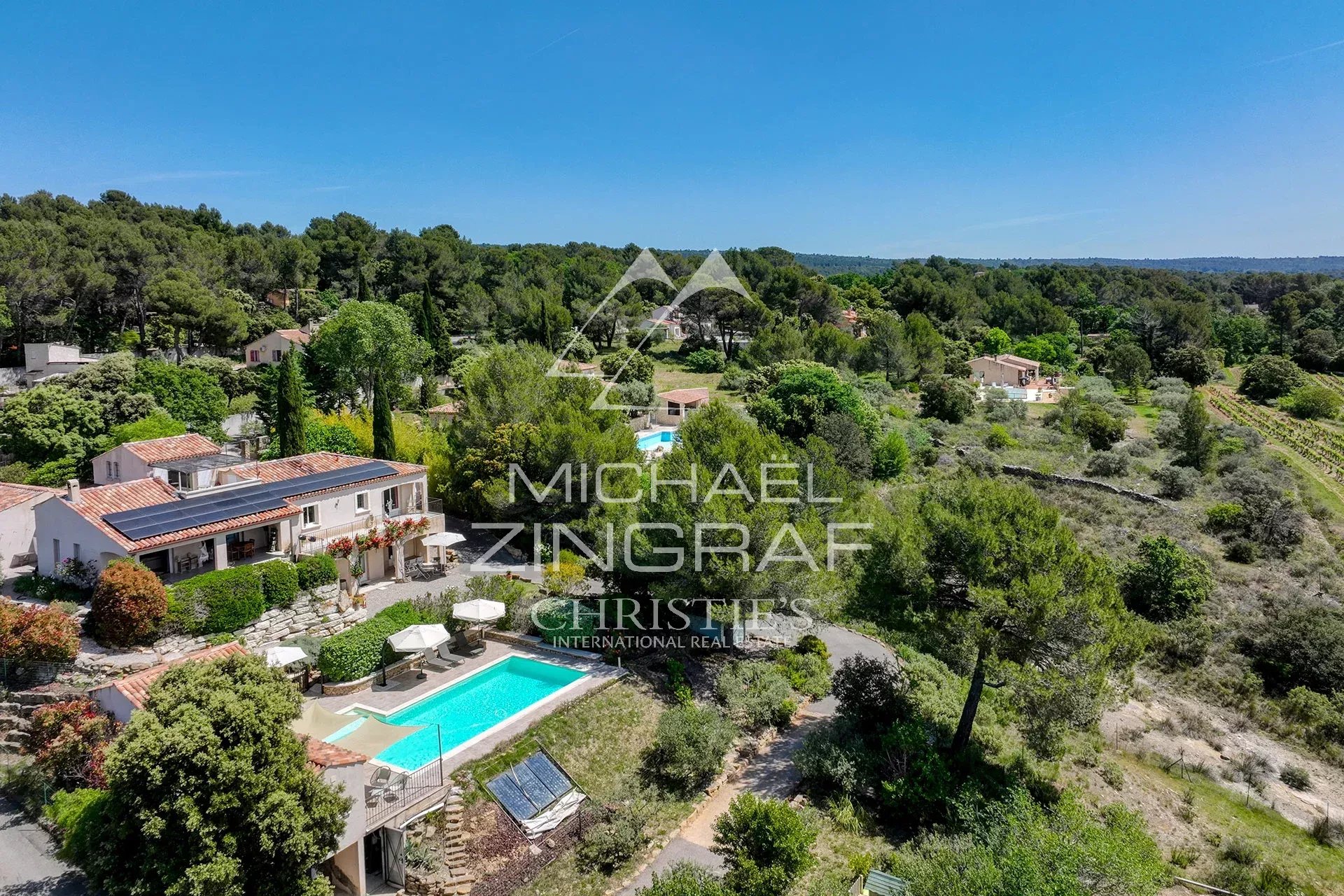 Propriété d'exception avec vue dominante au sein du grand site de la Sainte Victoire