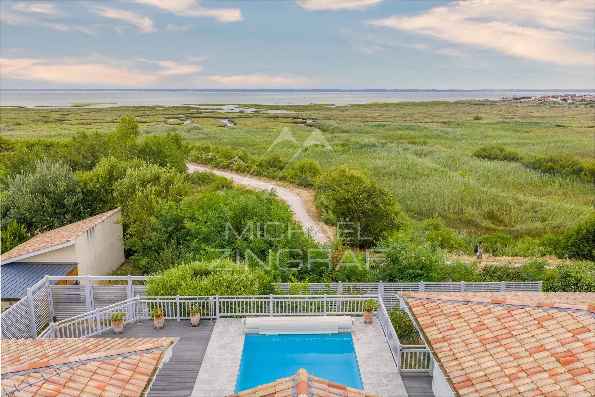 Grande maison au calme avec belle vue mer