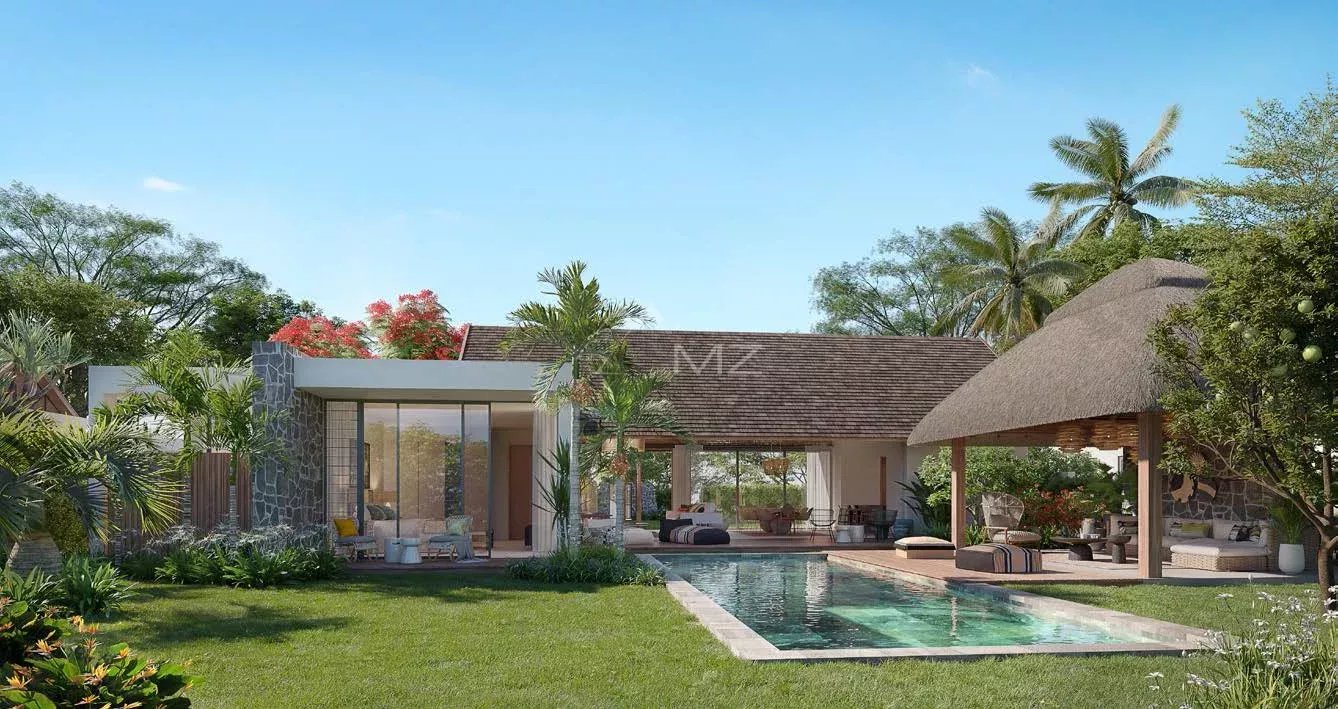 3-Schlafzimmer-Villa im Herzen einer üppigen Natur