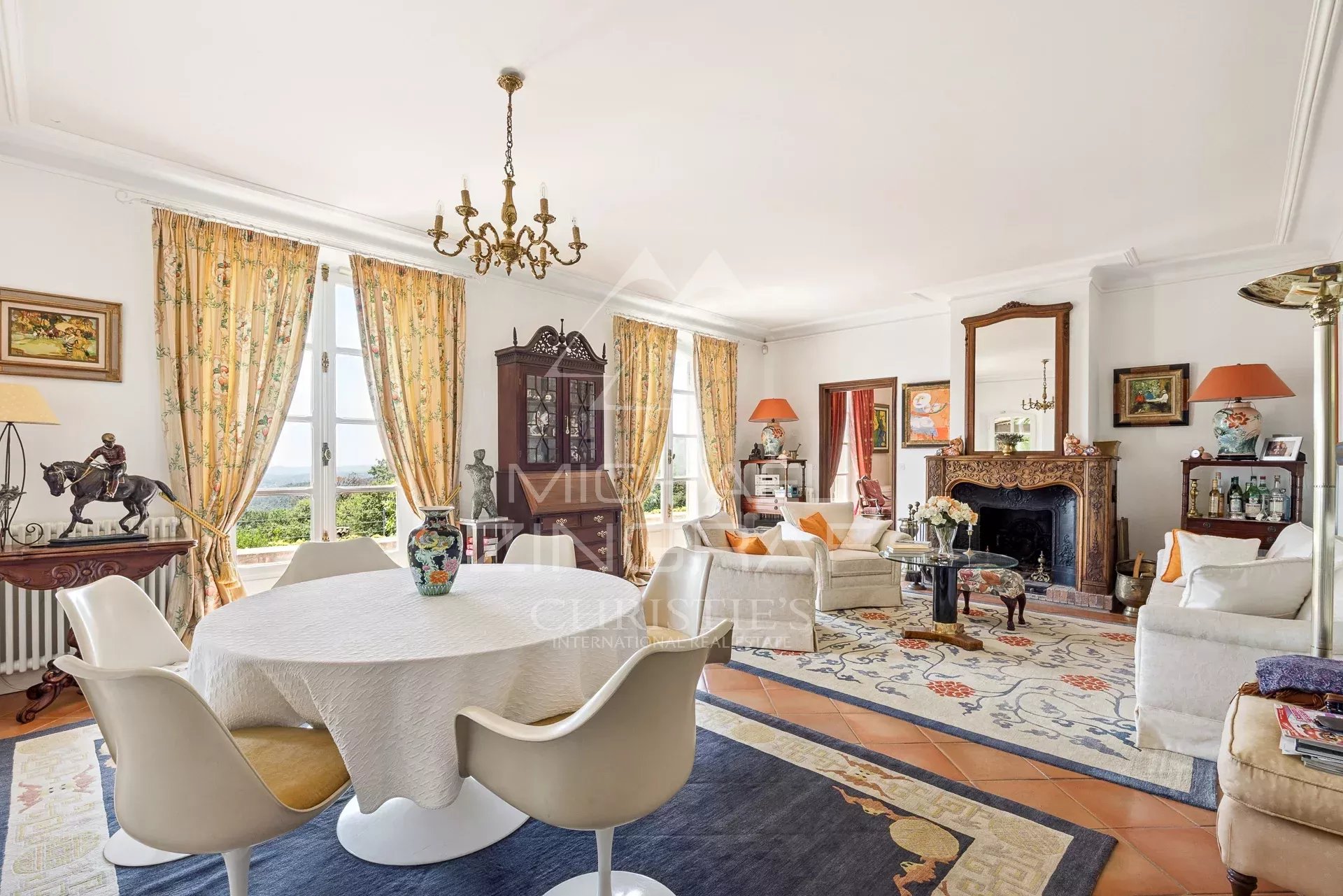 Vence: Charmante Villa im provenzalischen Stil mit Meerblick