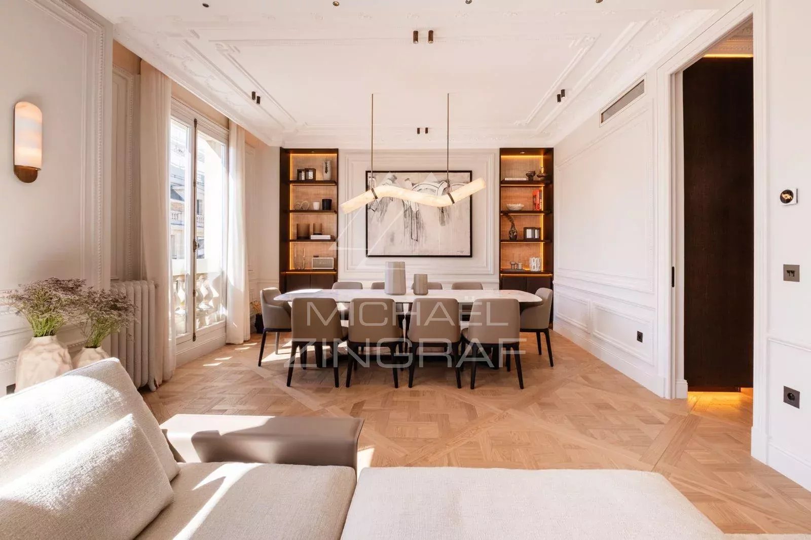 A vendre - Appartement 3 Suits -Paris 8eme - Jean Goujon - Clim - Refait à neuf