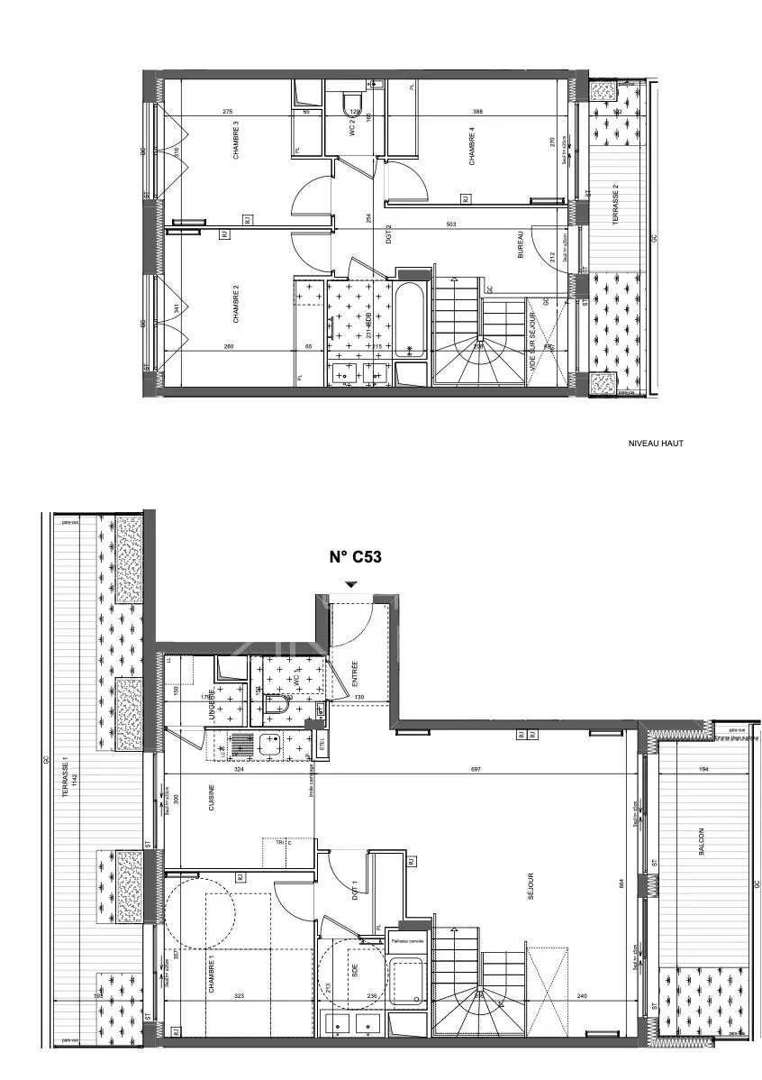 Zum Verkauf - Neubau - 1-Zimmer-Wohnung - Paris 15