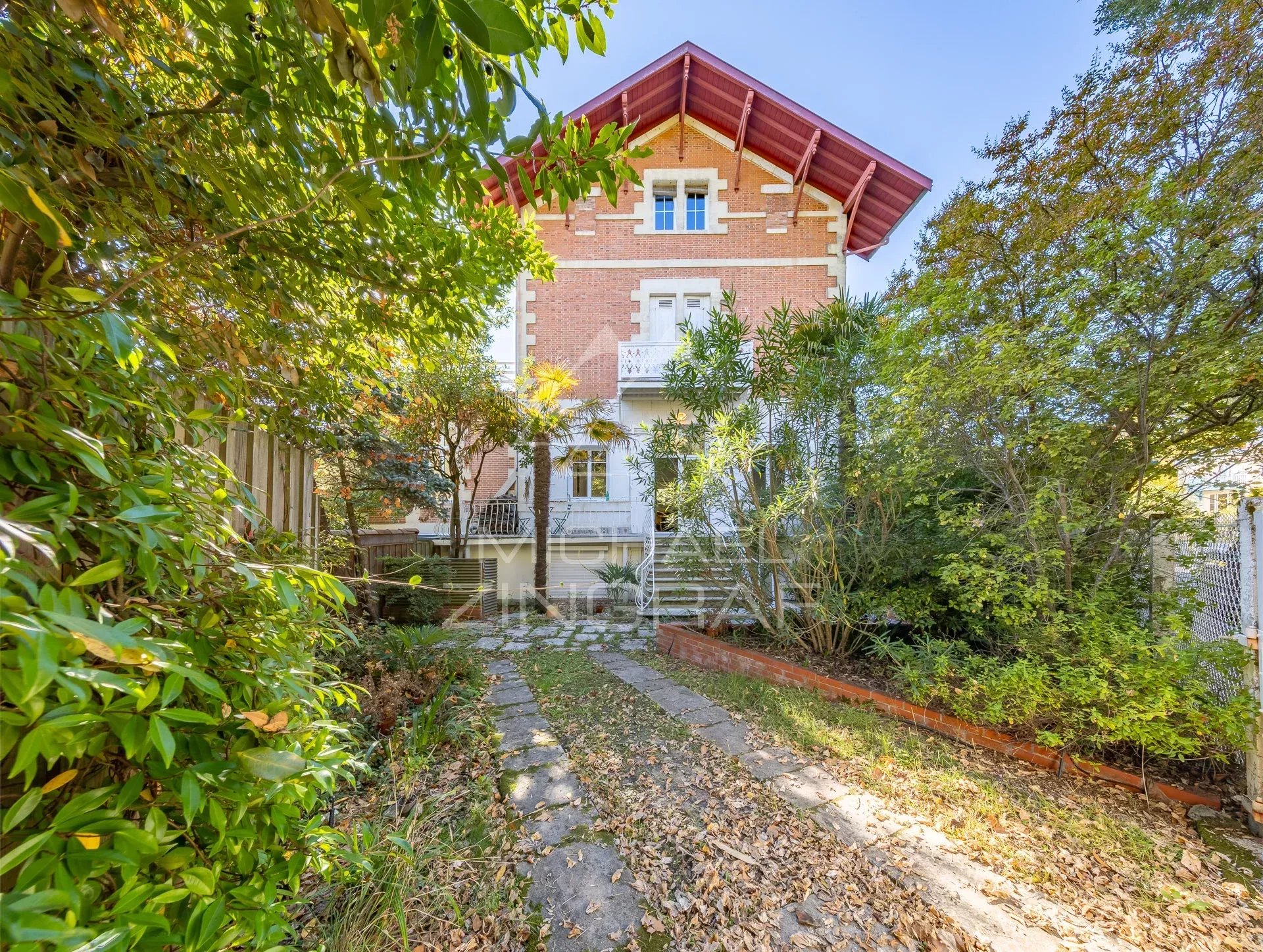 Wohnung mit privatem Garten – Ville d’Hiver, Arcachon