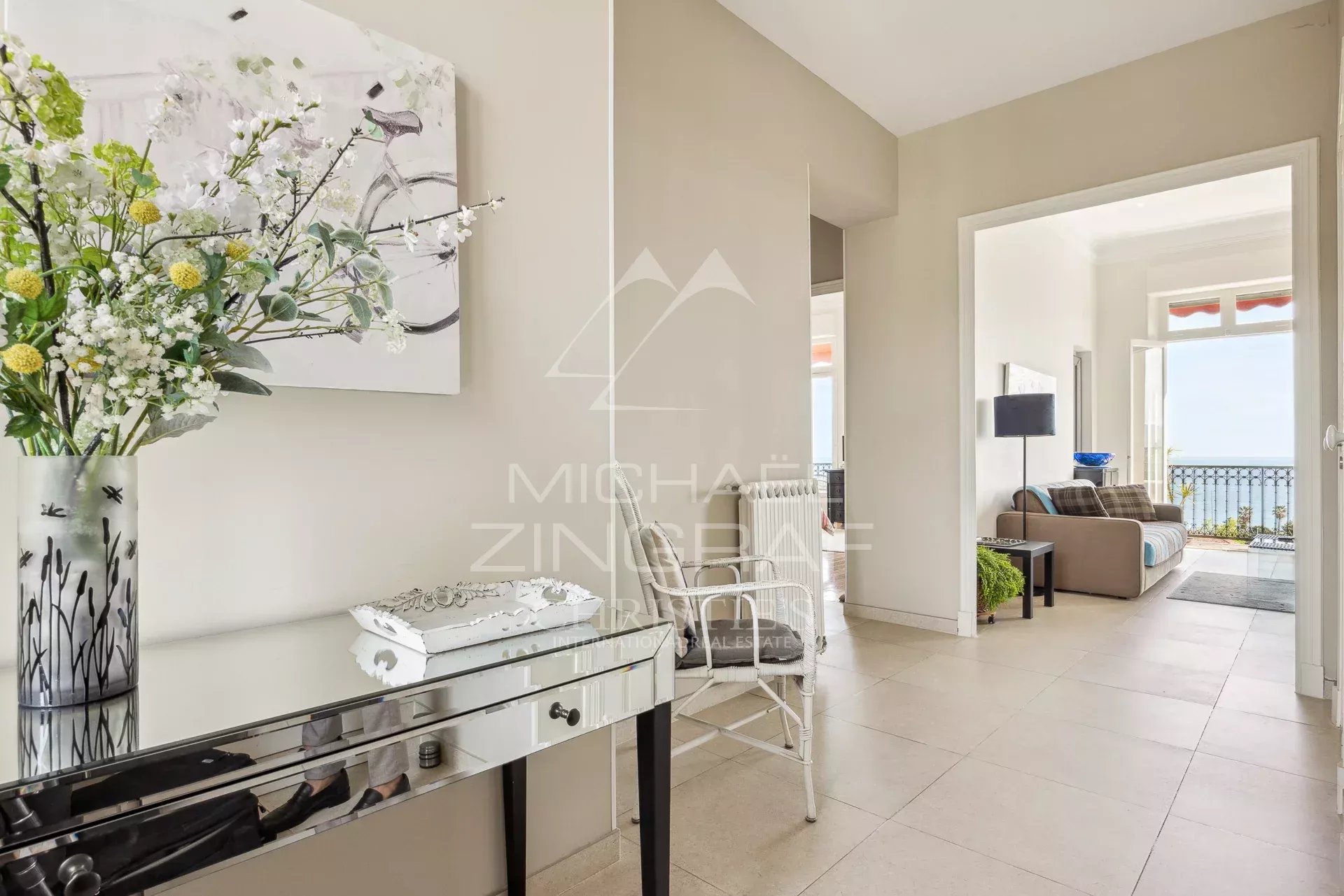 Cannes - Croix des Gardes - 3 pièces vue mer Panoramique