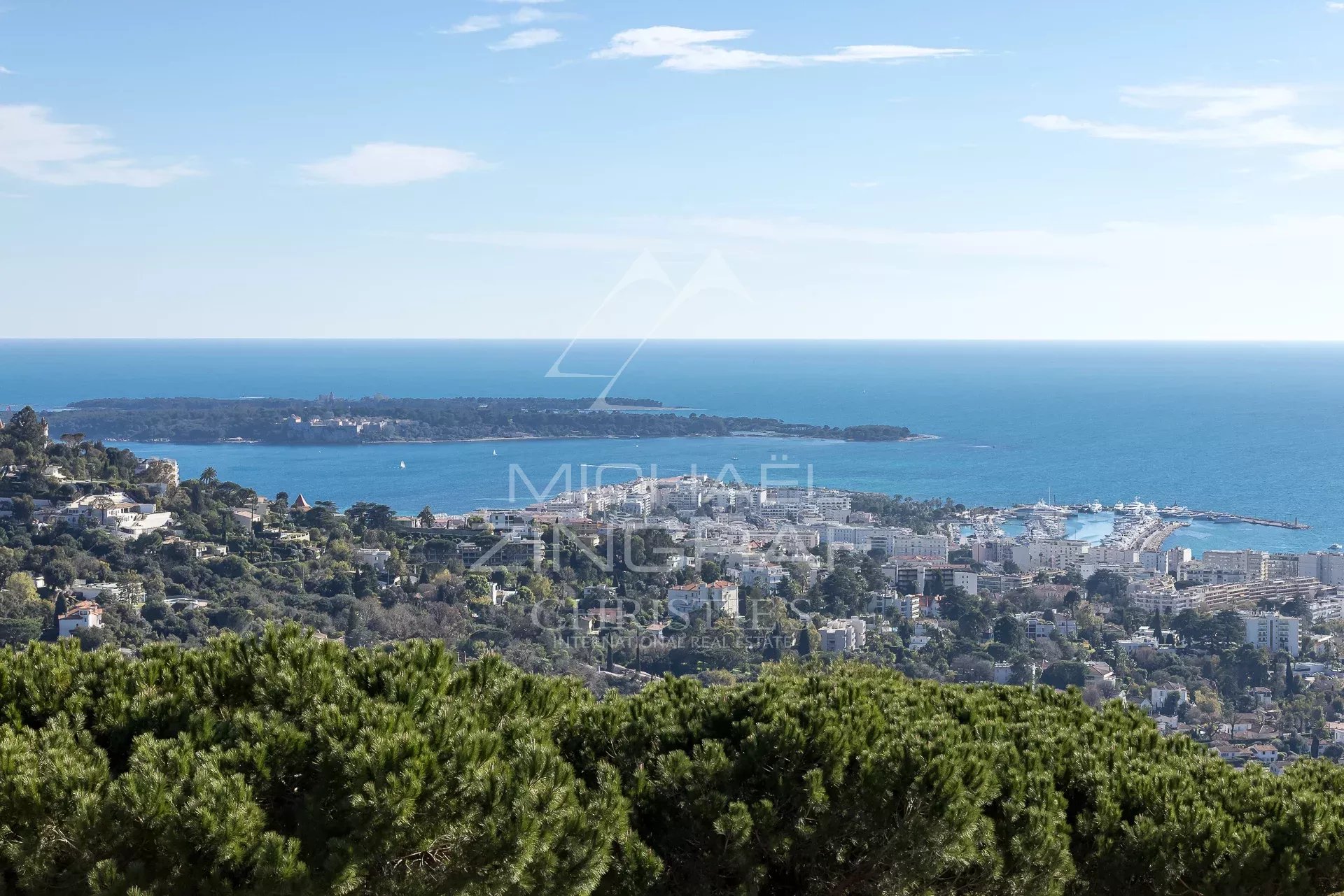 Cannes Californie - Private domain - panoramic sea view