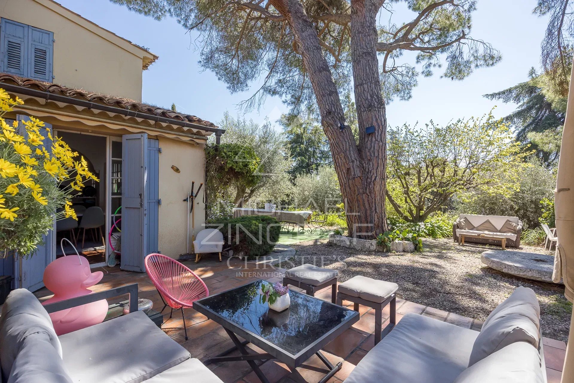 Nice – Haut Gairaut – Charming country house with exceptional land and sea views