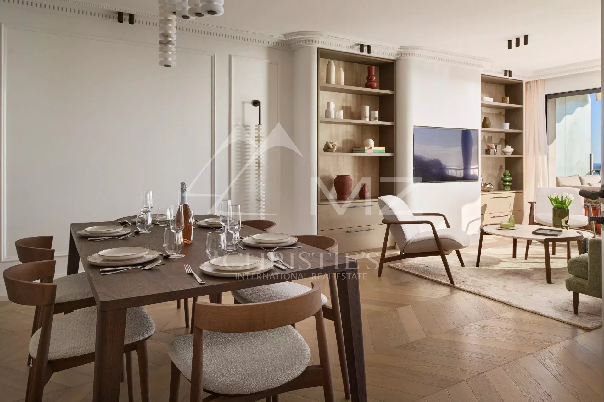 EXCLUSIVITE: Superbe appartement contemporain à la vue mer époustouflante