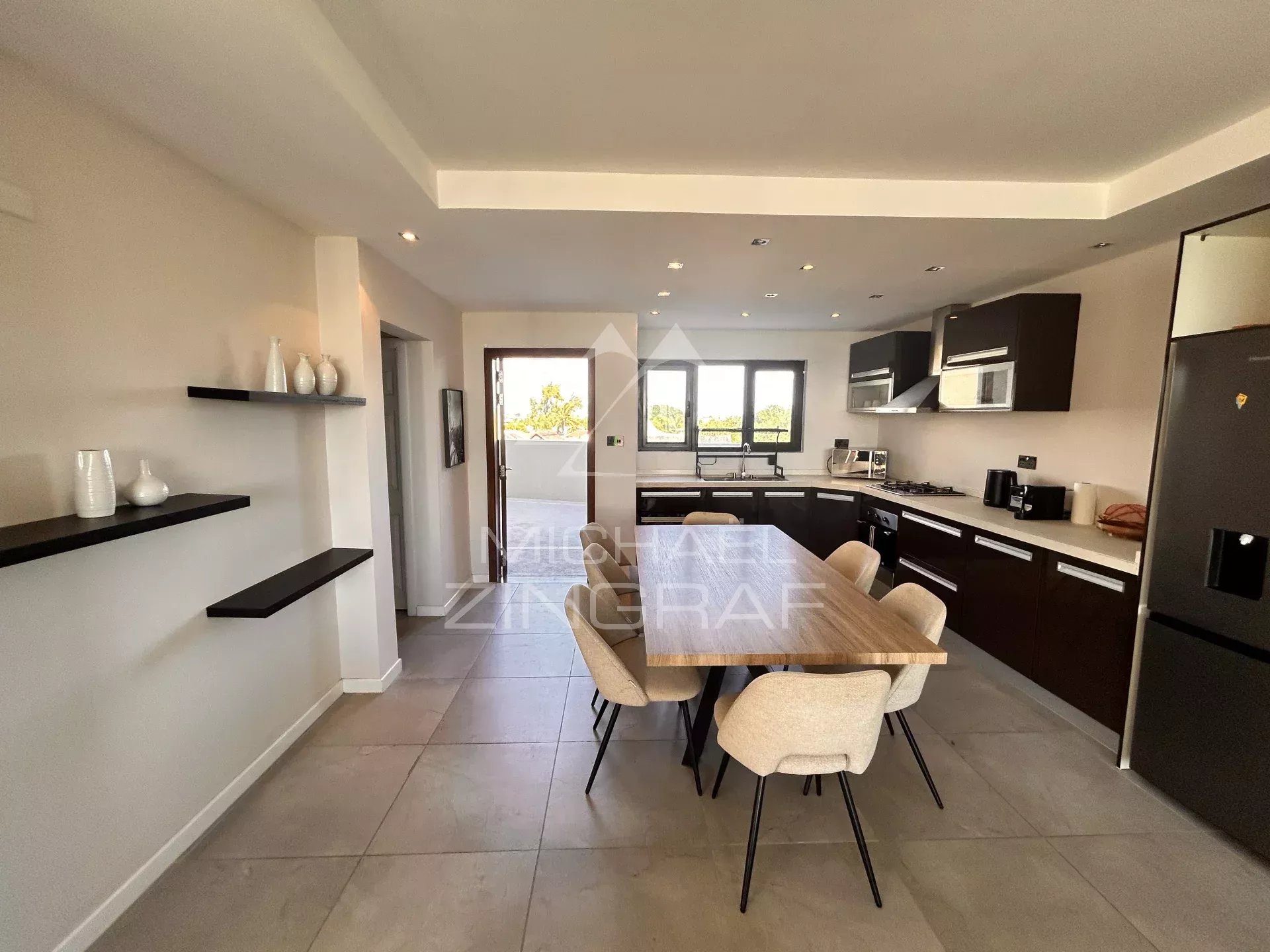 Duplex direkt am Meer in Cap Malheureux