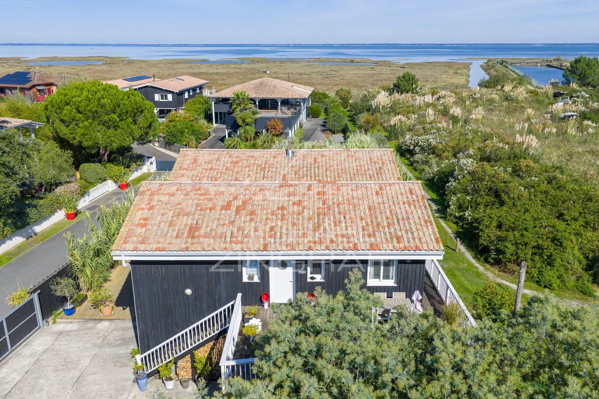 Belle maison proche La Hume avec vue mer