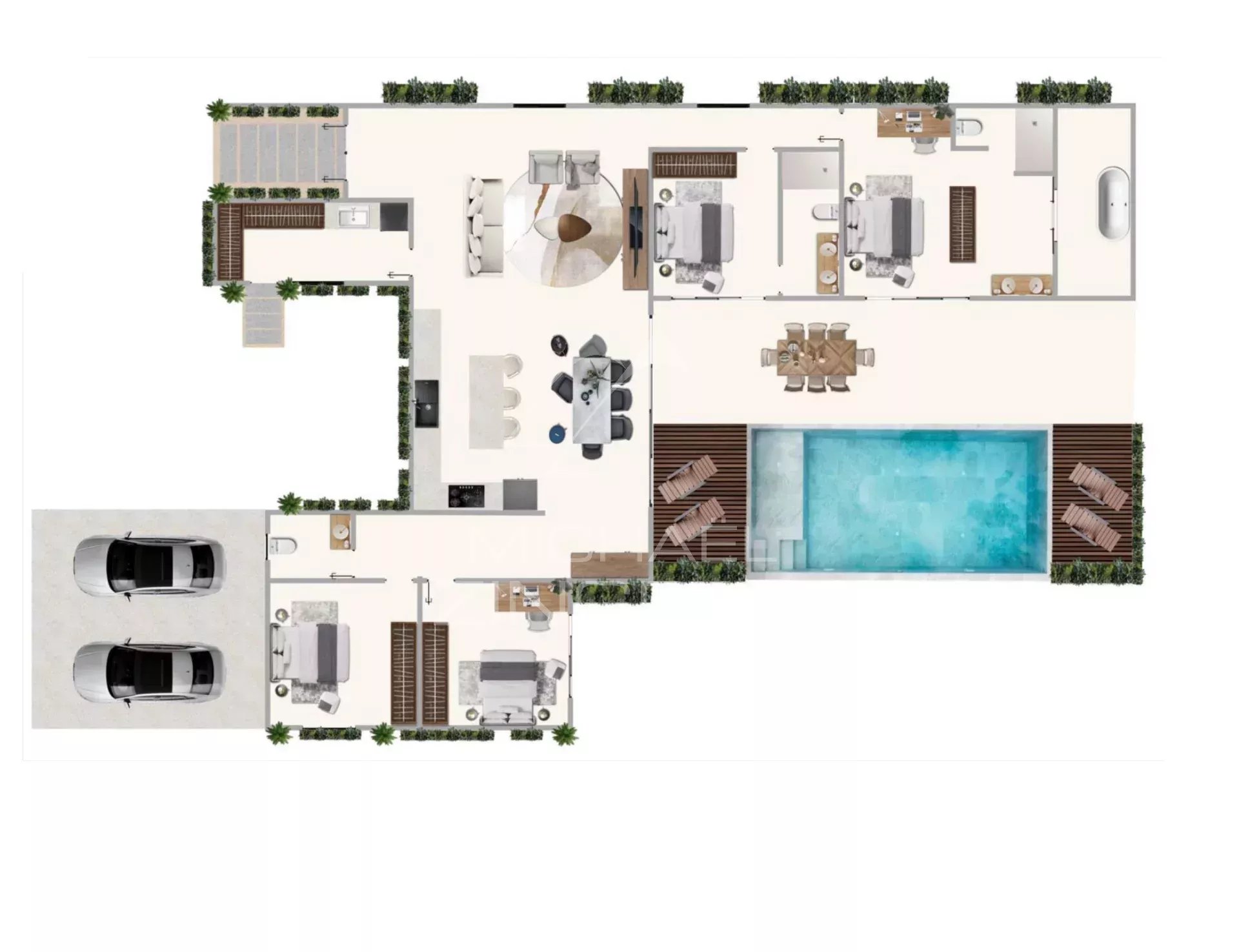 4 -broom Villa in Grand Bay