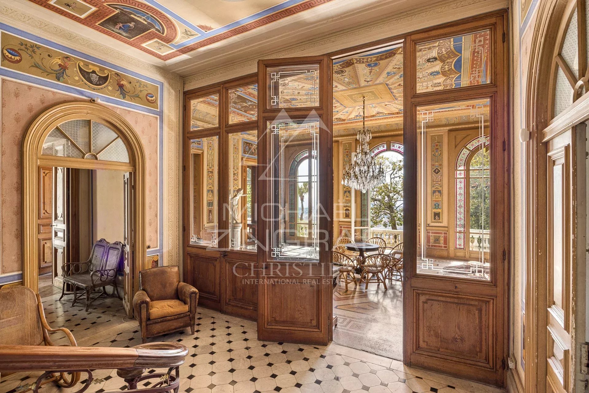 Nice - Propriété historique vue mer panoramique