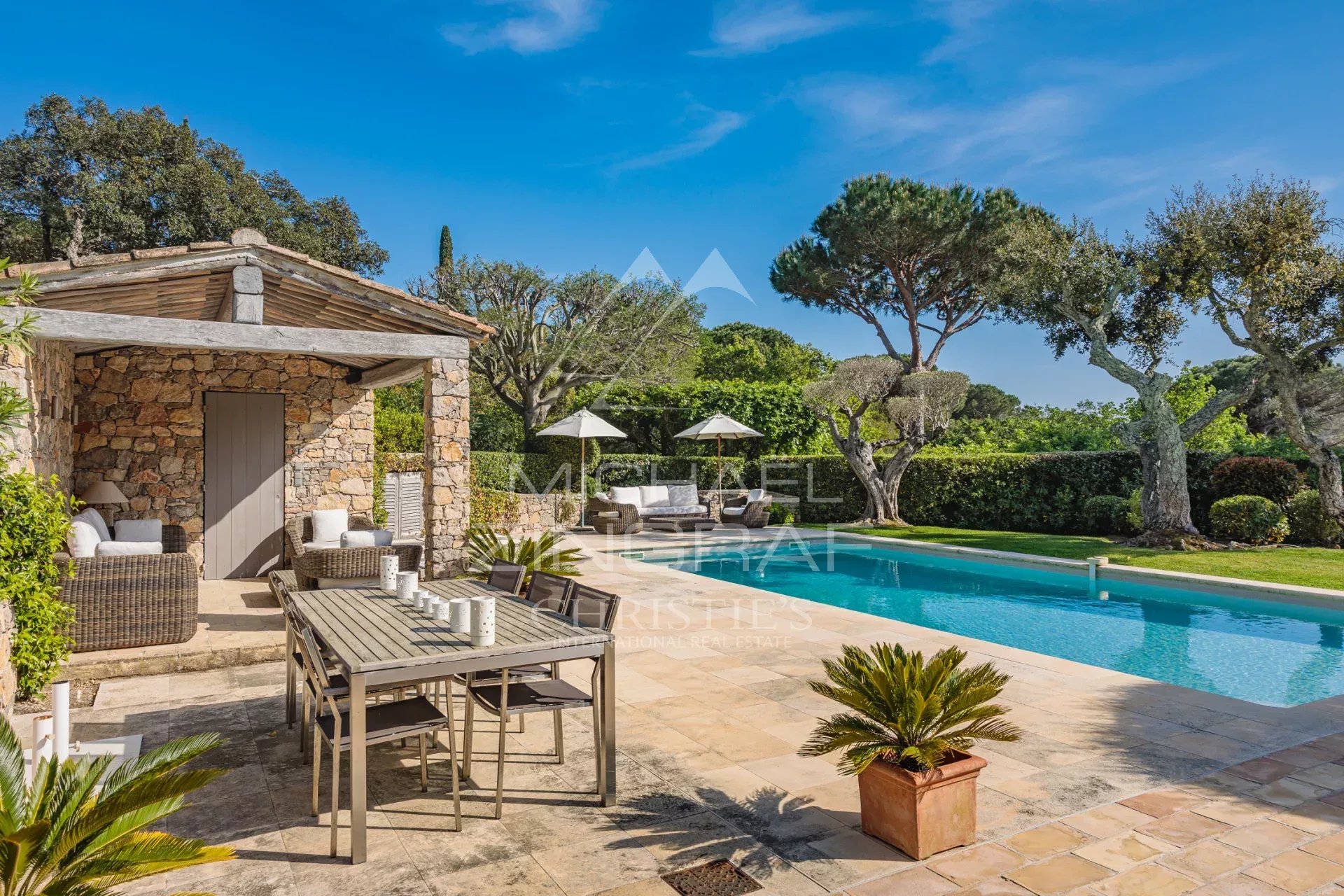 Sublime villa provençale à vendre à Ramatuelle