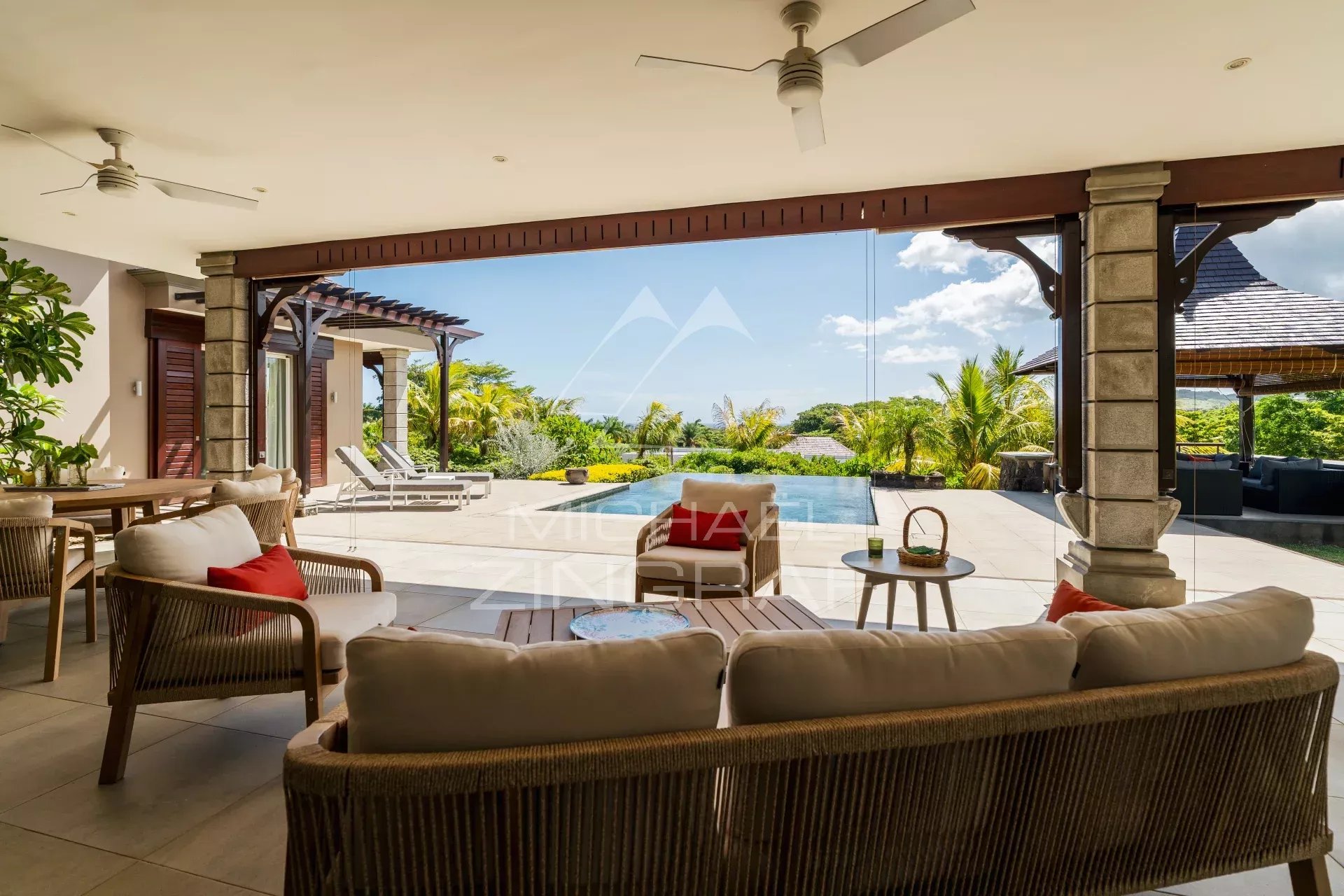 Mauritius – Single-Storey Sea View Villa – Bel Ombre