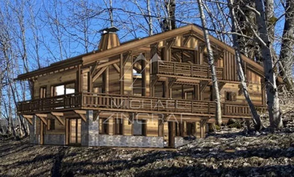 Terrain constructible pour un chalet collectif ou individuel - Rochebrune