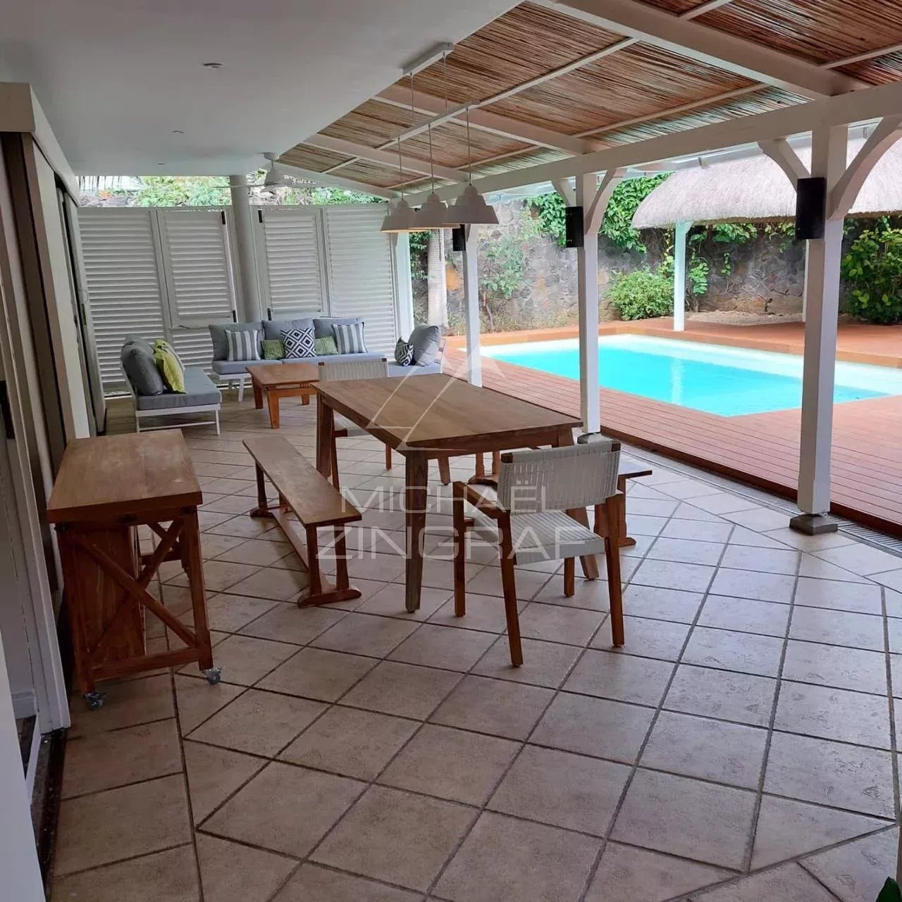 Familienvilla in Pointe aux Canonniers