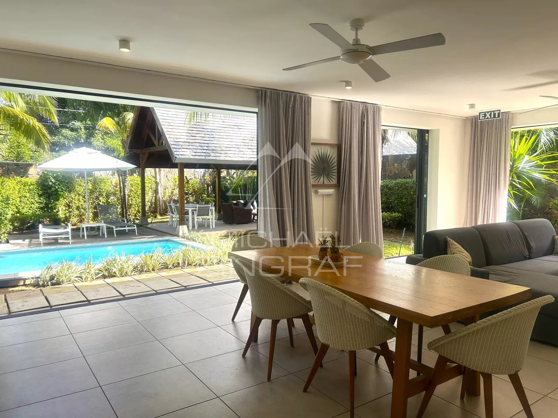 Villa 3 chambres près de la plage - Riviere Noire