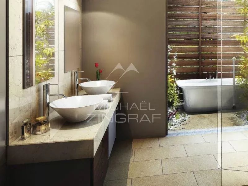 Villas de luxe de 4 chambres avec piscine à Pereybere