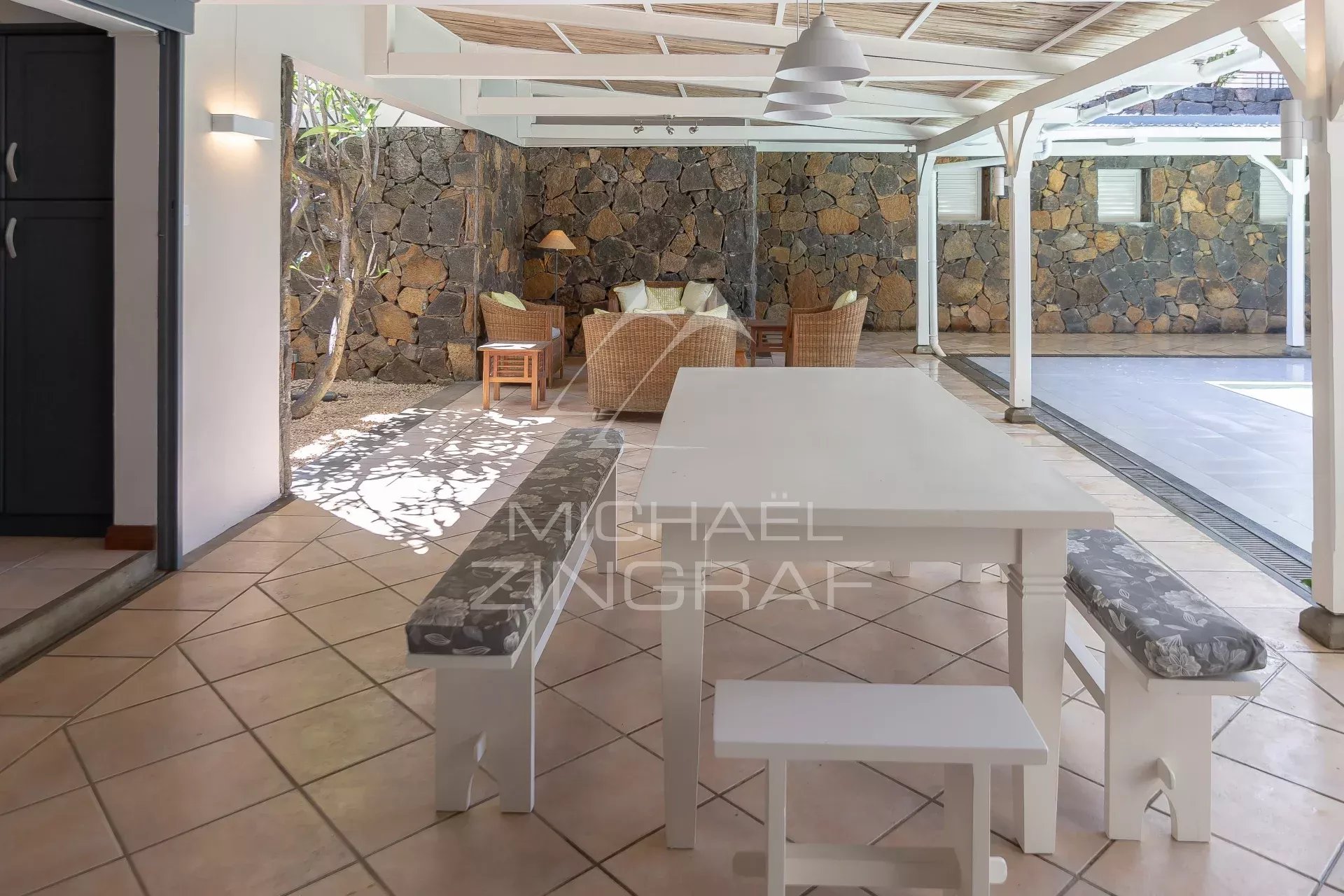 Ile Maurice - Pointe aux Cannoniers - Villa proche de la mer