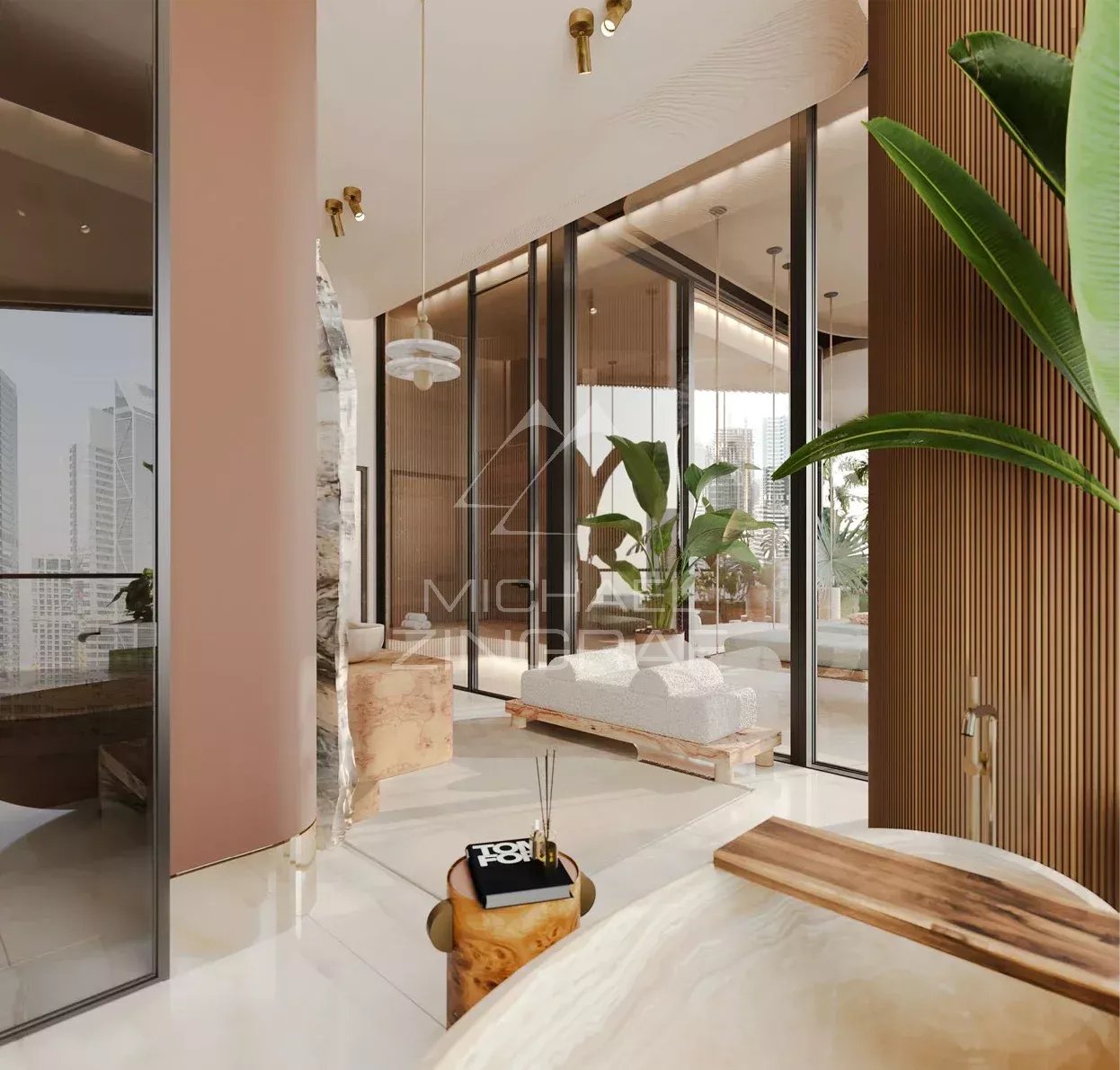 Une résidence iconique au sommet de Dubaï - Penthouse