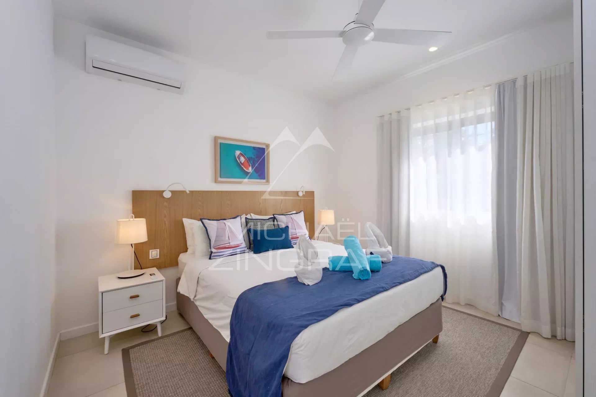 Élégant Appartement de 3 Chambres dans une Résidence Sécurisée à Pointe aux Canonniers
