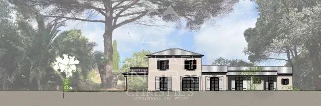 Renovierungsprojekt in Ramatuelle mit Baugenehmigung