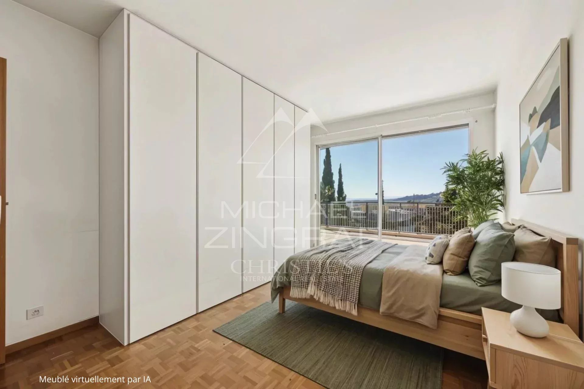 Penthouse mit Terrasse und Panoramablick auf das Meer