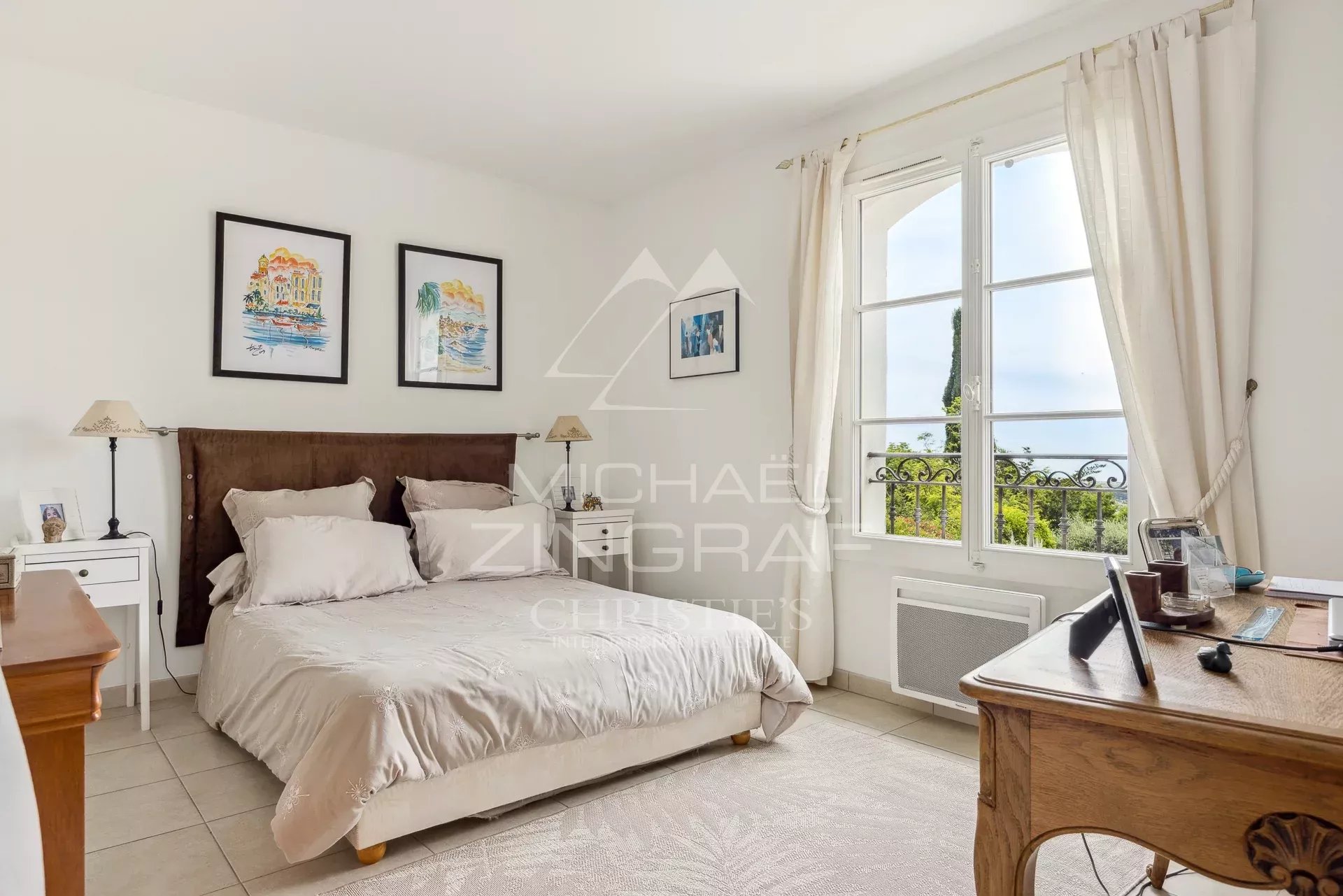 Vence: Charmante provenzalische Villa mit Meerblick