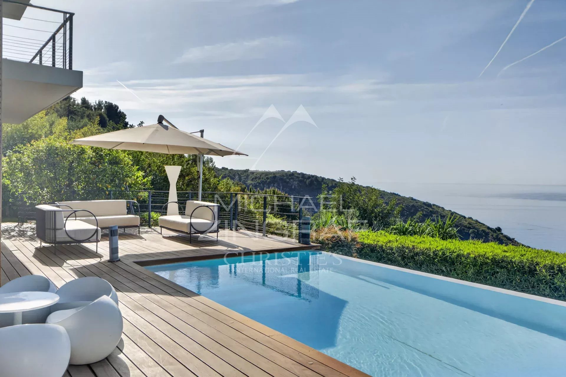 Magnifique Villa Contemporaine à louer vue mer imprenable proche Monaco